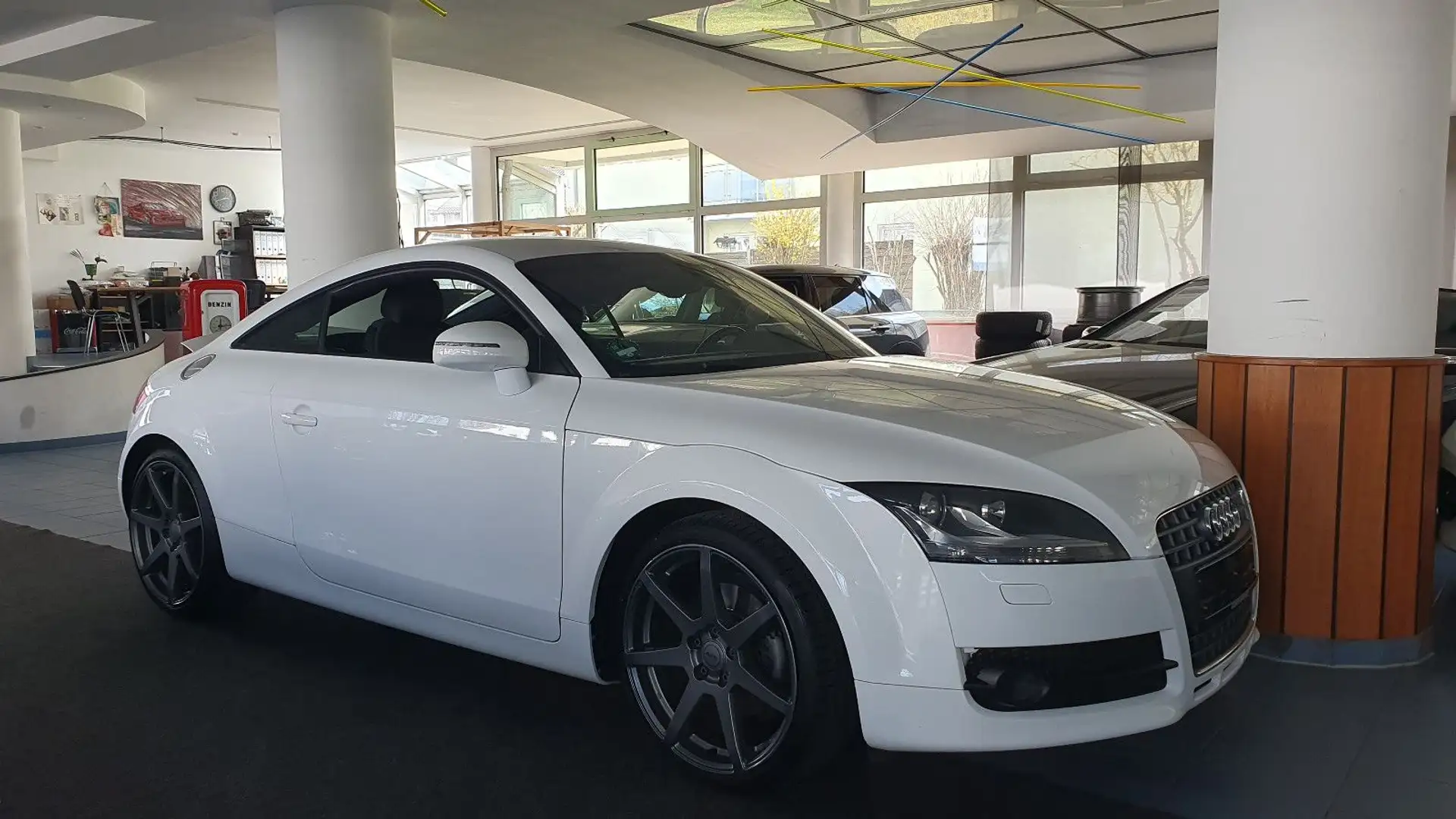 Audi TT TFSI/19"/Klimaaut/Navi/Temp/Scheckheftgepfl. Blanc - 2