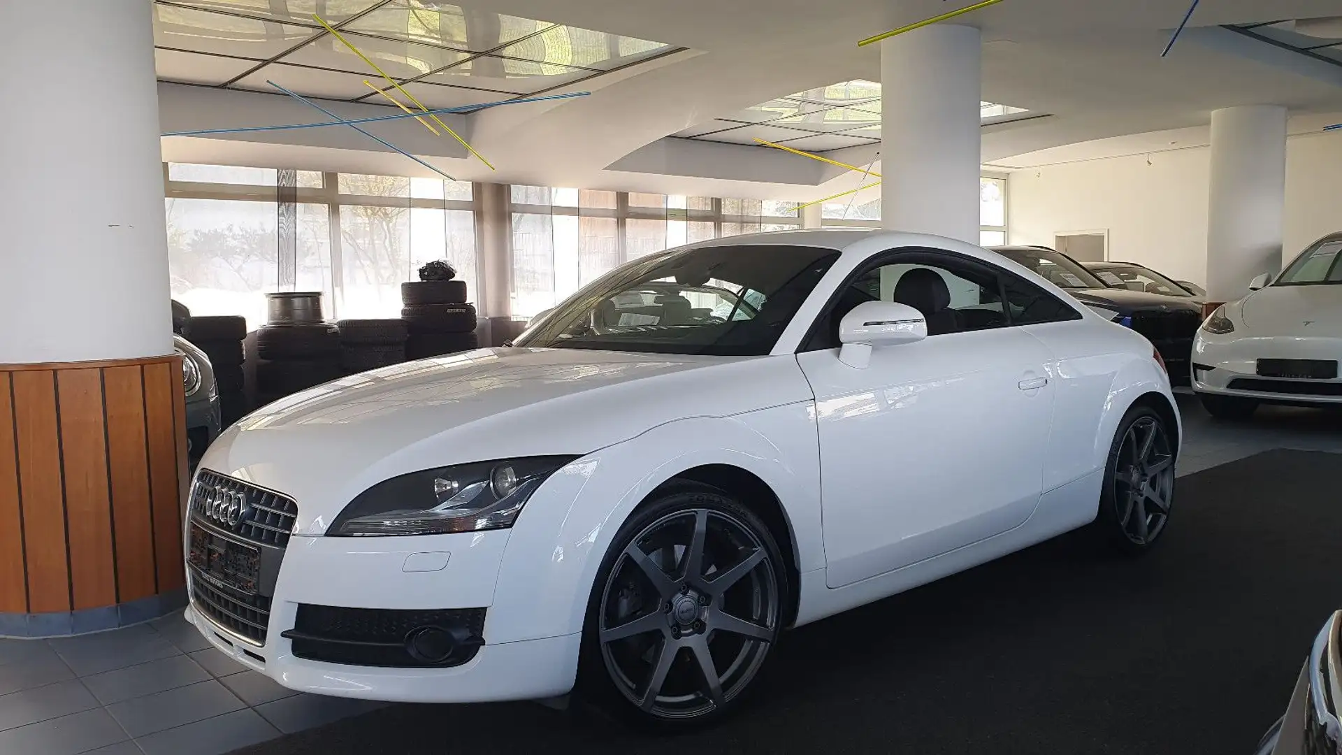 Audi TT TFSI/19"/Klimaaut/Navi/Temp/Scheckheftgepfl. Blanc - 1