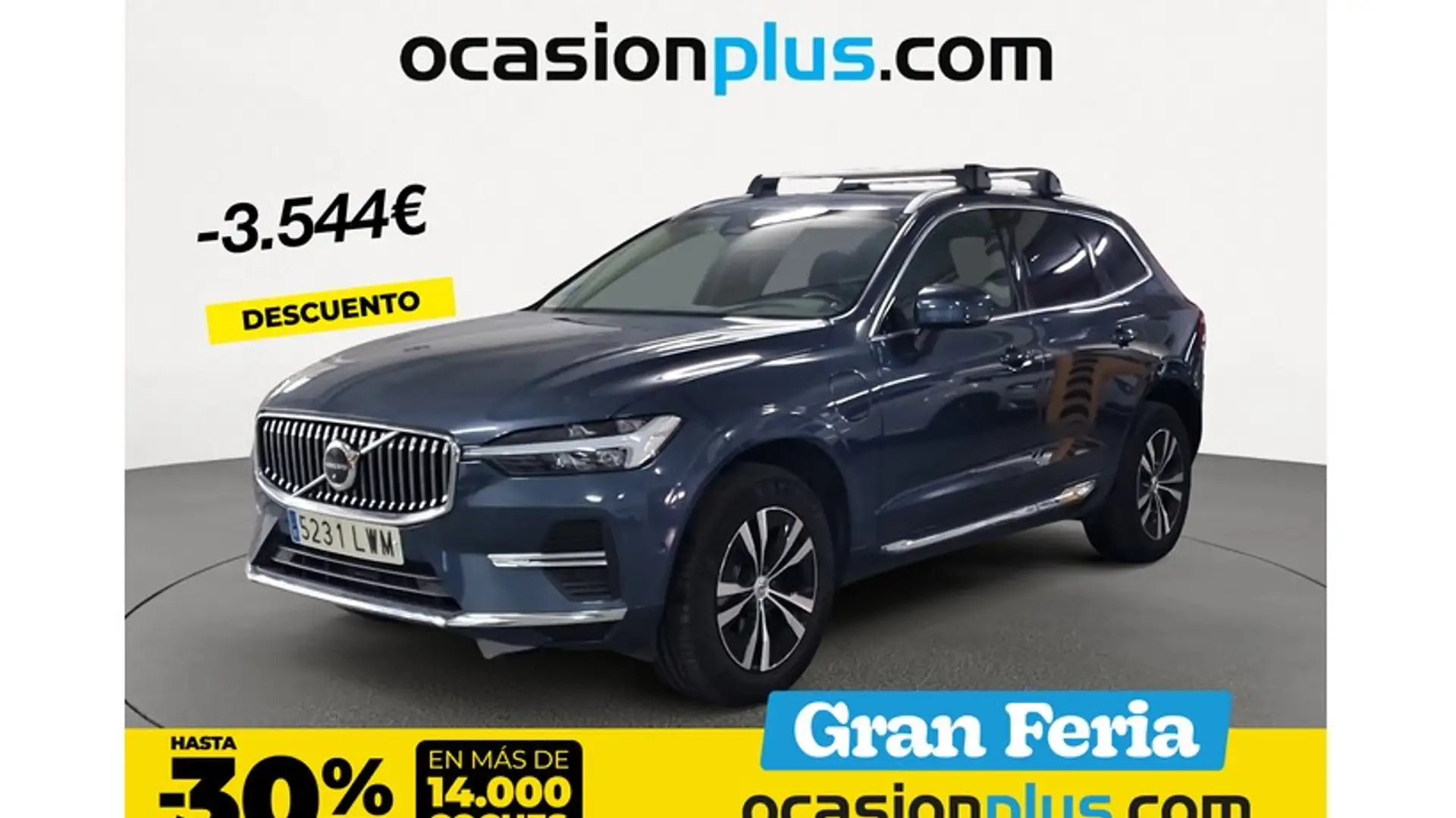 Volvo XC60 T6 Recharge Inscription Expression Bleu - 1