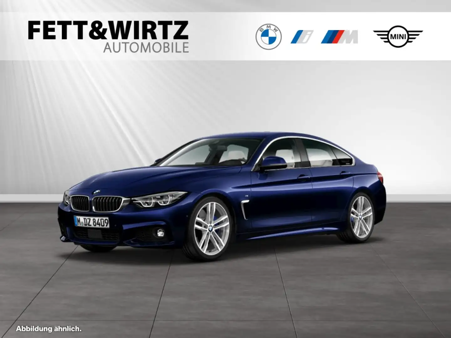 BMW 440 i Gran Coupé M Sport|Stop&Go|Head-Up|HiFi|LED Bleu - 1