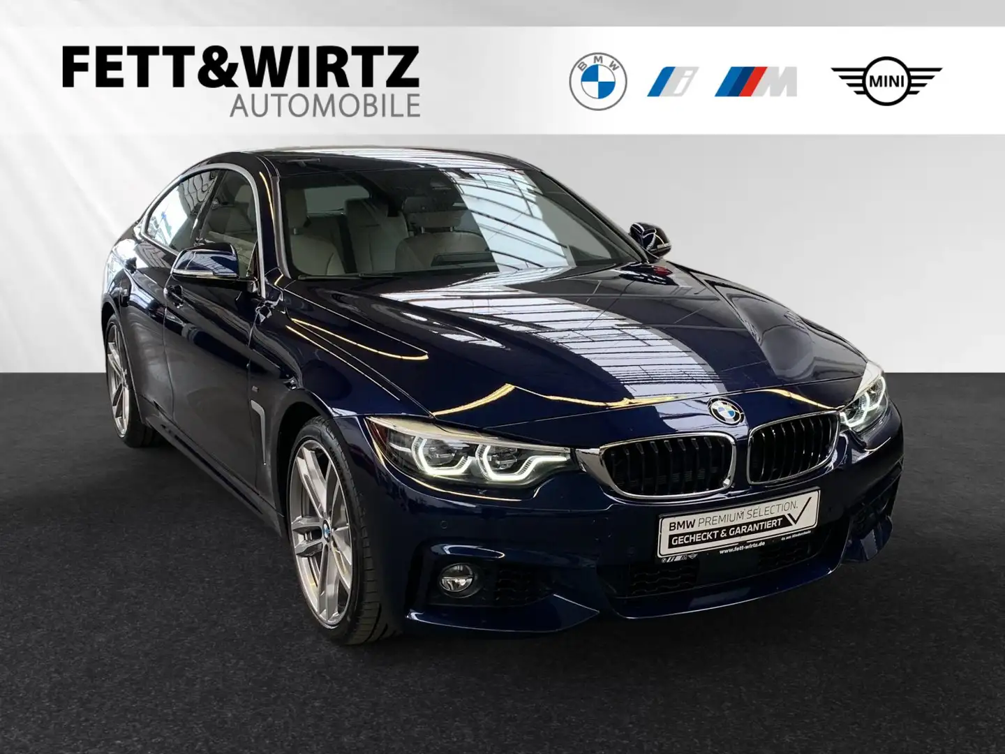 BMW 440 i Gran Coupé M Sport|Stop&Go|Head-Up|HiFi|LED Kék - 1