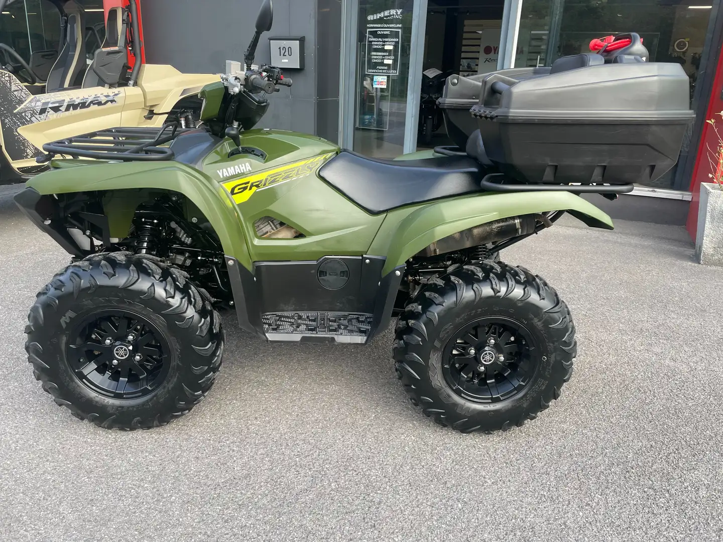 Yamaha Grizzly 700 Vert - 1