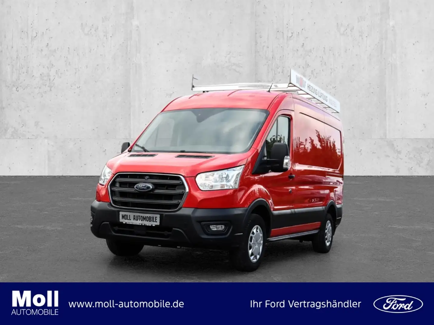 Ford Transit Kasten 350 L2H2 Trend 130PS Kamera PDCv+h Rojo - 1