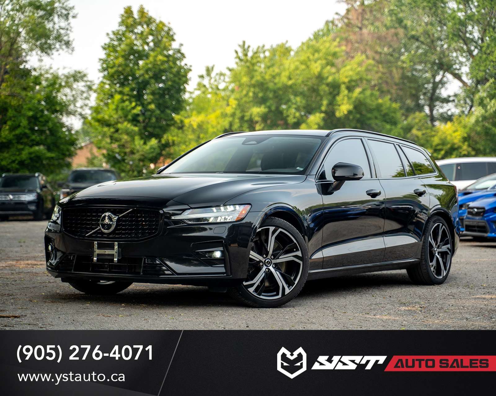 Black 2023 Volvo V60 Wagon Automatic