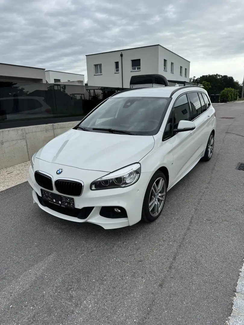 BMW 218 218d Gran Tourer M Sport Aut., 7-Sitzer Weiß - 1