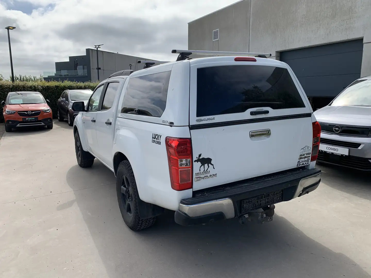 Isuzu D-Max double cabine 5pl Wit - 2