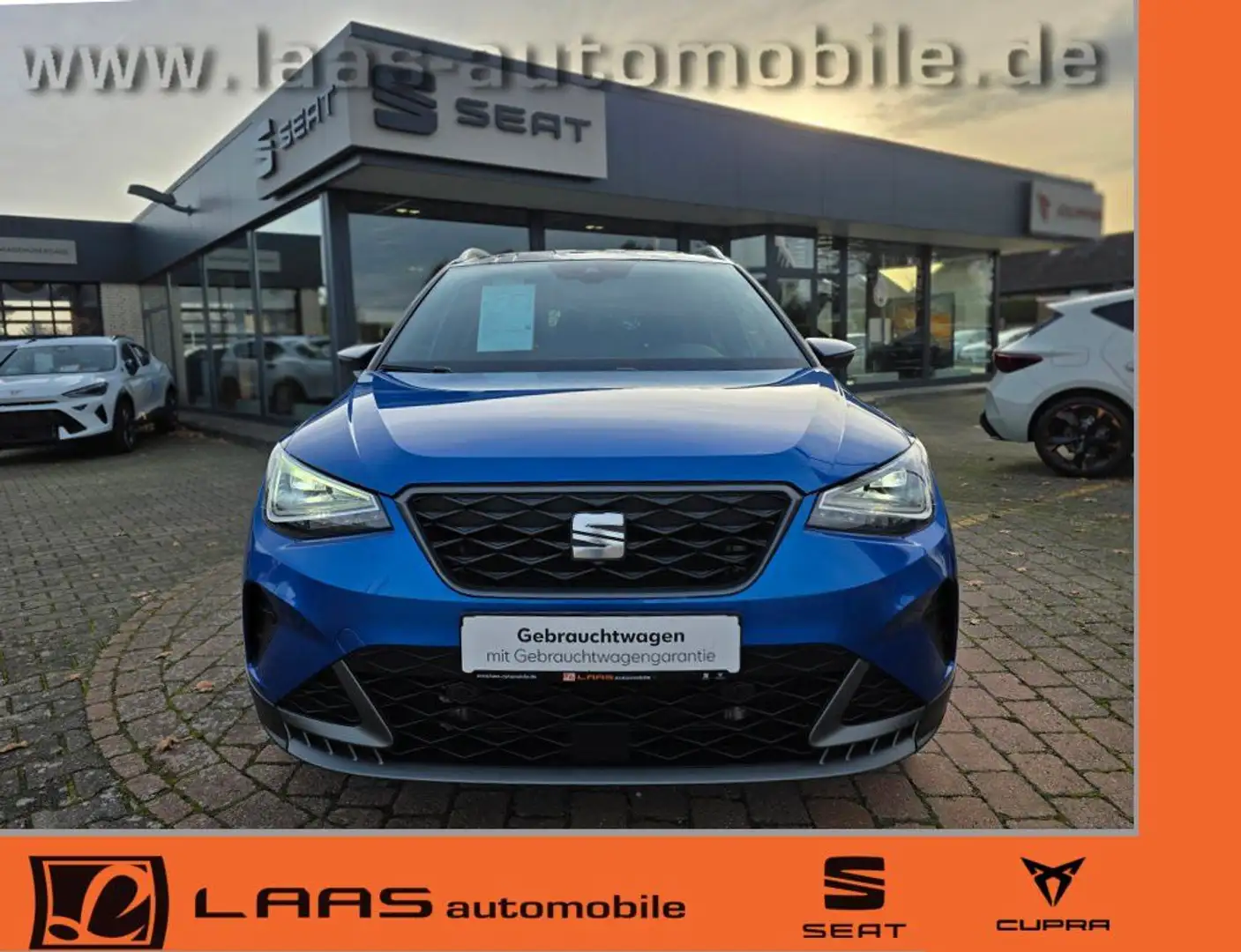 SEAT Arona FR 1,0TSI-NAVI/LED/Sitzh./Kamera Blau - 2
