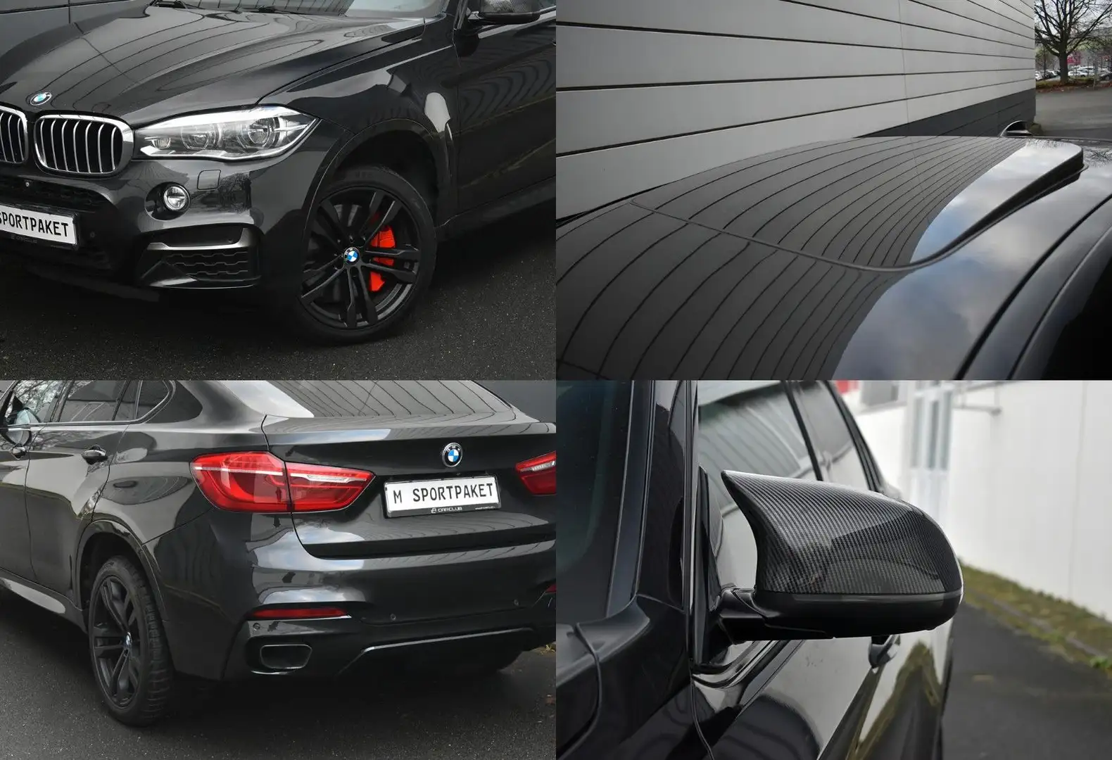 BMW X6 M *LED/Maximum Options/Black/Unikat!BRD* Zwart - 1