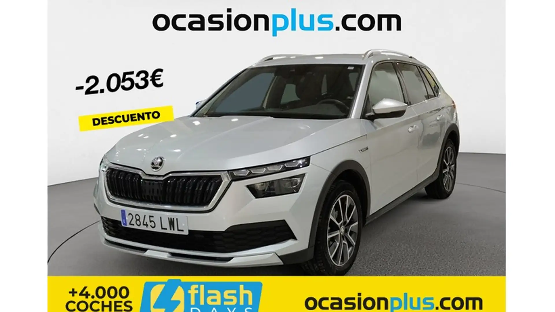 Skoda Kamiq 1.0 TSI Scout 81kW DSG Plateado - 1