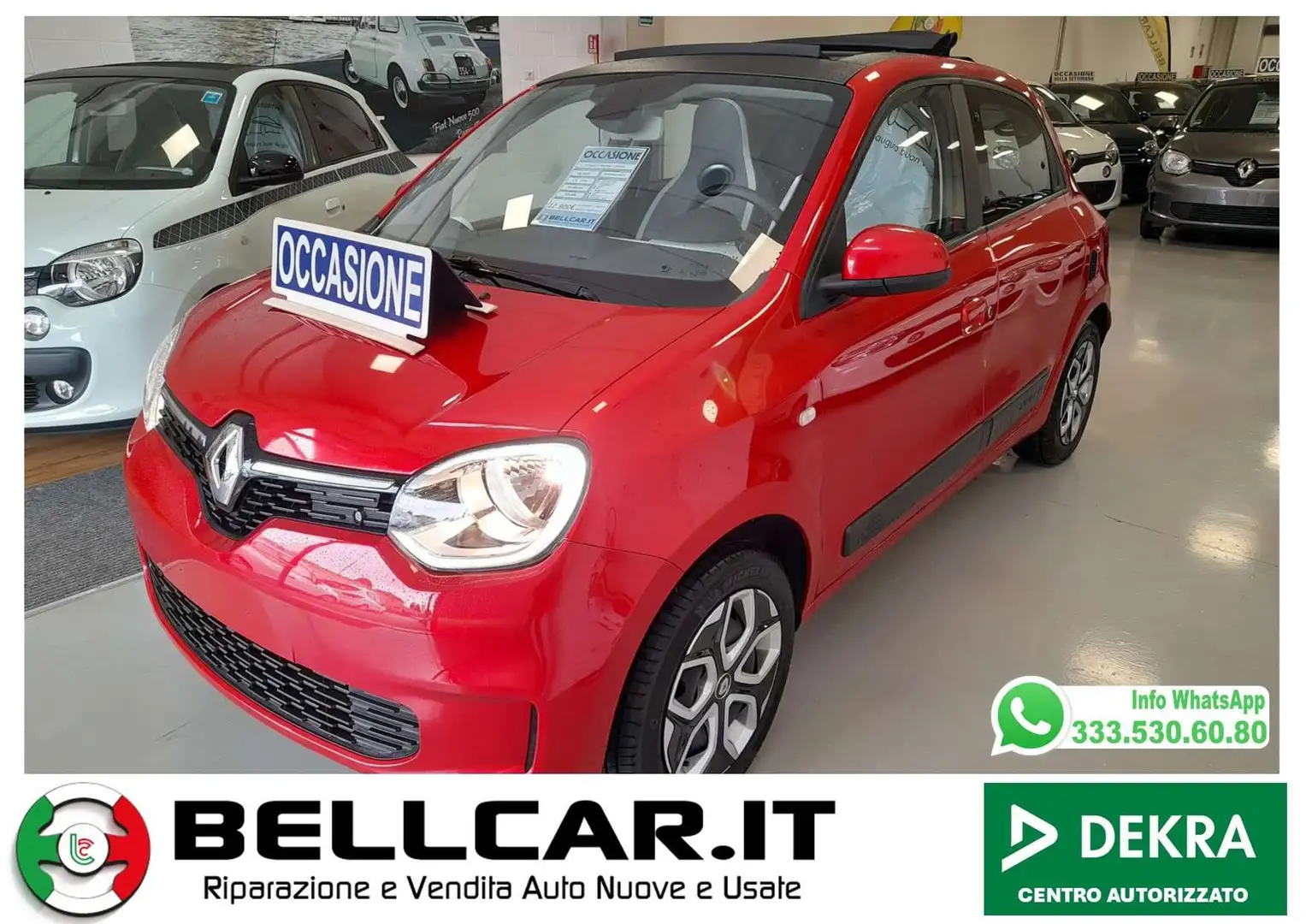 Renault Twingo 0.9 tce Intens 95cv Rood - 1