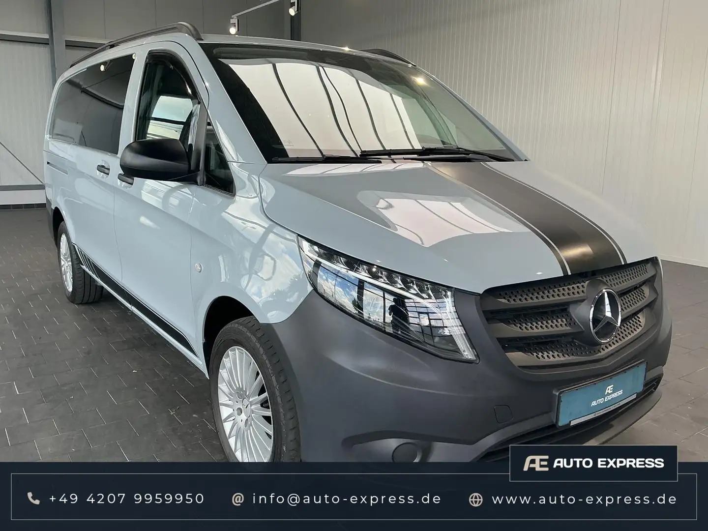 Mercedes-Benz Vito 116 4x4+Mixto+Standhzg.+Navi+Kamera+Leder Grigio - 1