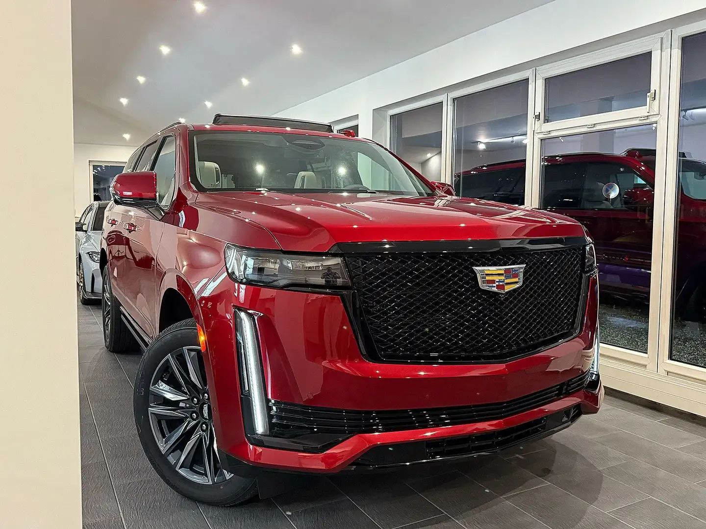 Cadillac Escalade |Sport Platinum|EU-Navi|AHK|RearSeatEnt. Rouge - 2