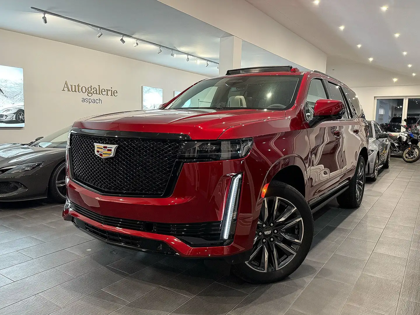 Cadillac Escalade |Sport Platinum|EU-Navi|AHK|RearSeatEnt. Rouge - 1