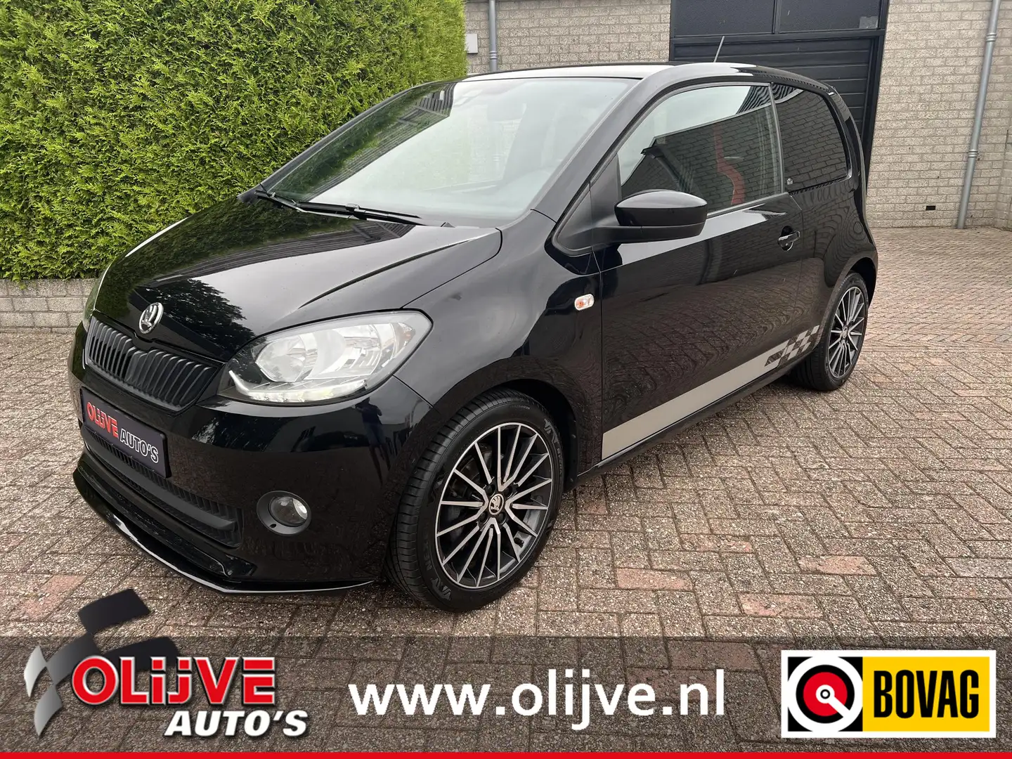 Skoda Citigo 1.0 Monte Carlo Zwart - 1