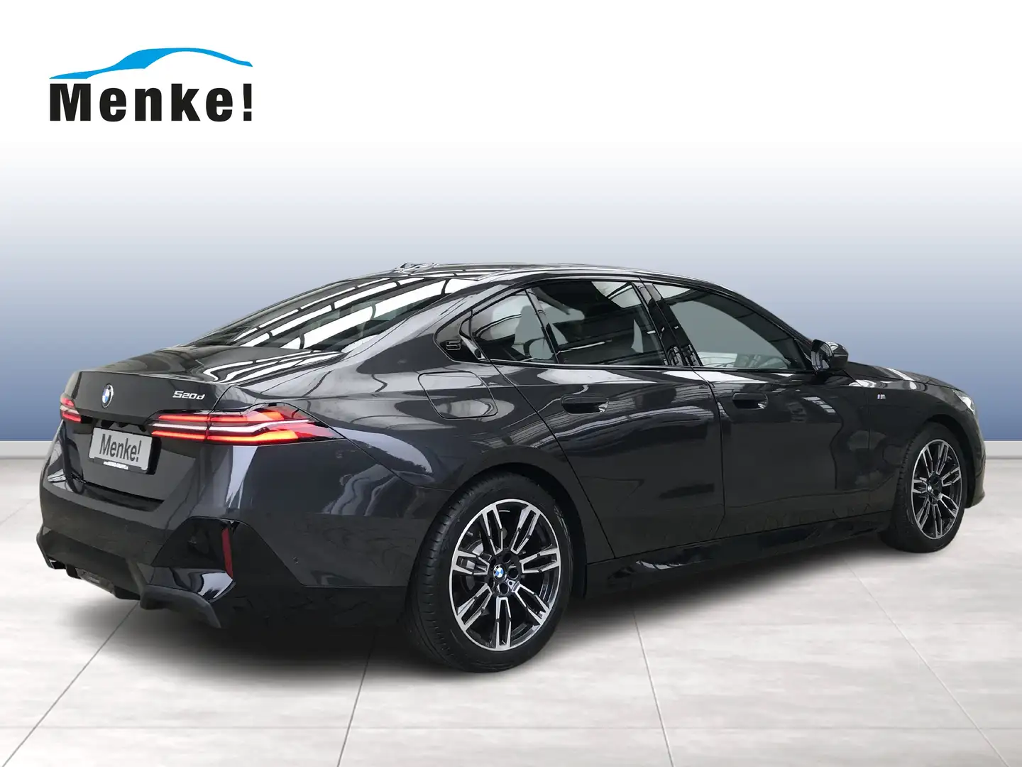 BMW 520 d M Sport LiveCo. Leder Navi A-LED Grau - 2