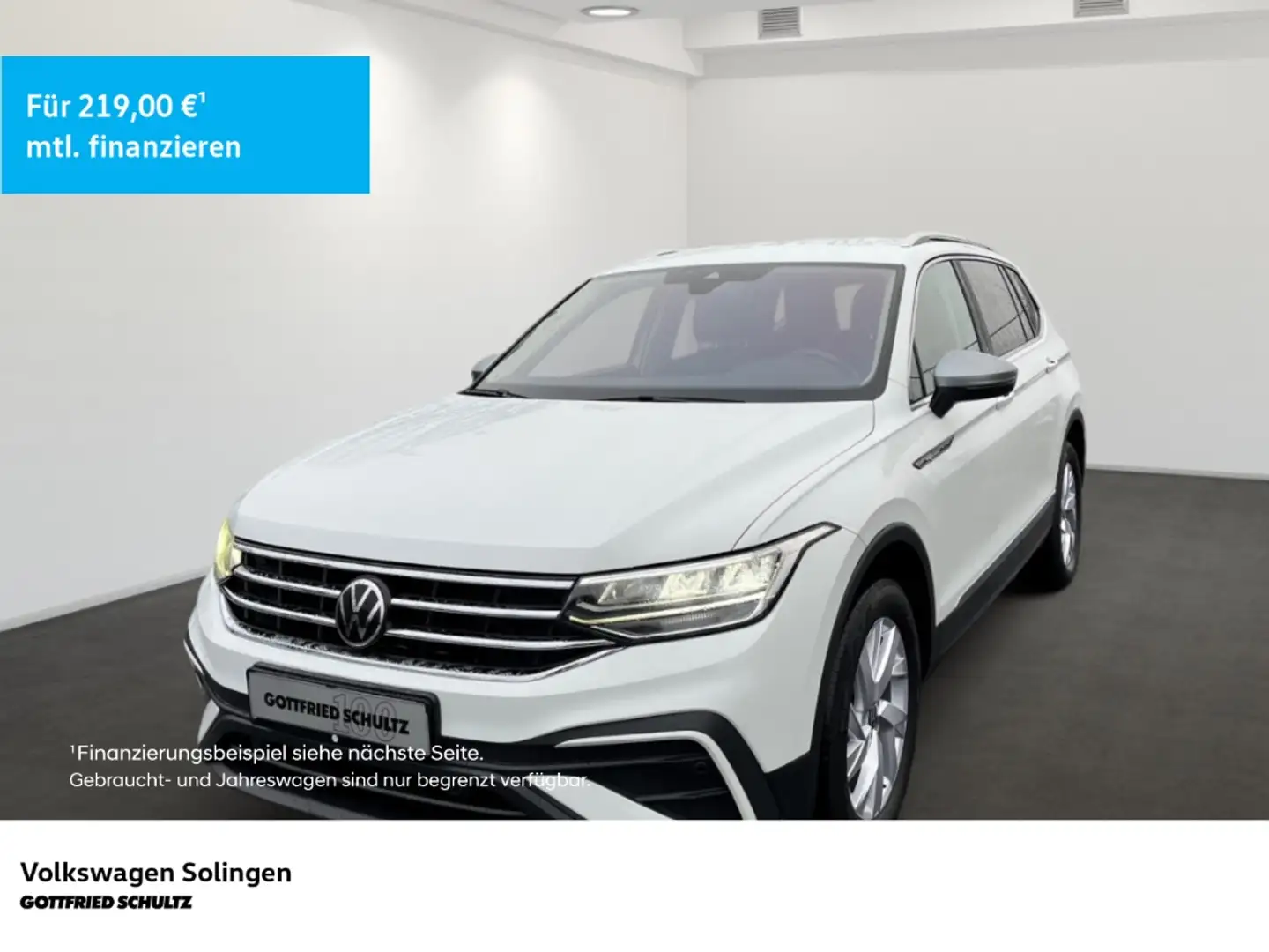 Volkswagen Tiguan Allspace 1.5 TSI Life DSG   AHK   Kamera   7-Sitzer   ACC Weiß - 1