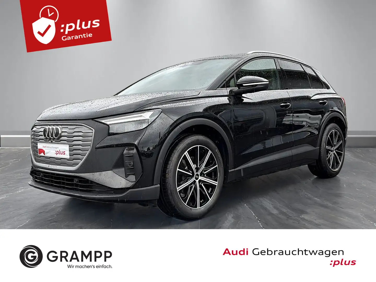 Audi Q4 e-tron 35 +AHK+ACC+KAMERA+HUD Schwarz - 1