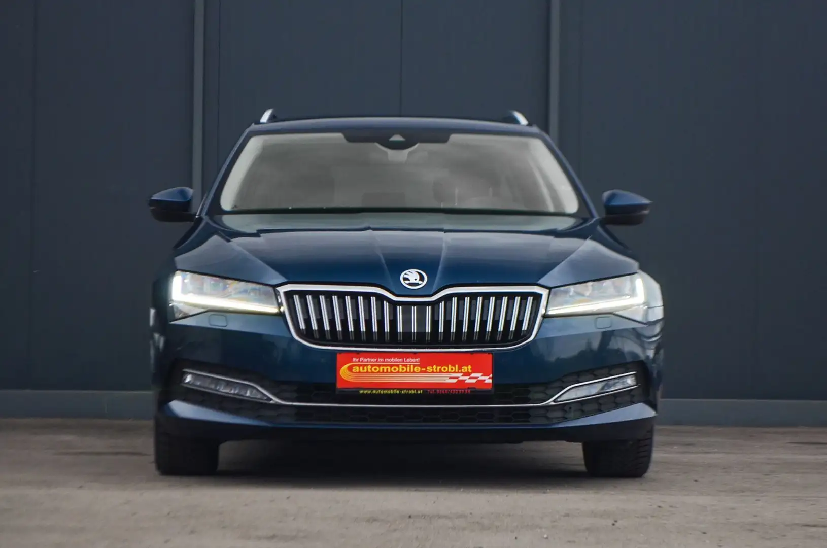 Skoda Superb TDI DSG Premium * LED * RearC. * Leder * GARANTIE* Blu/Azzurro - 2