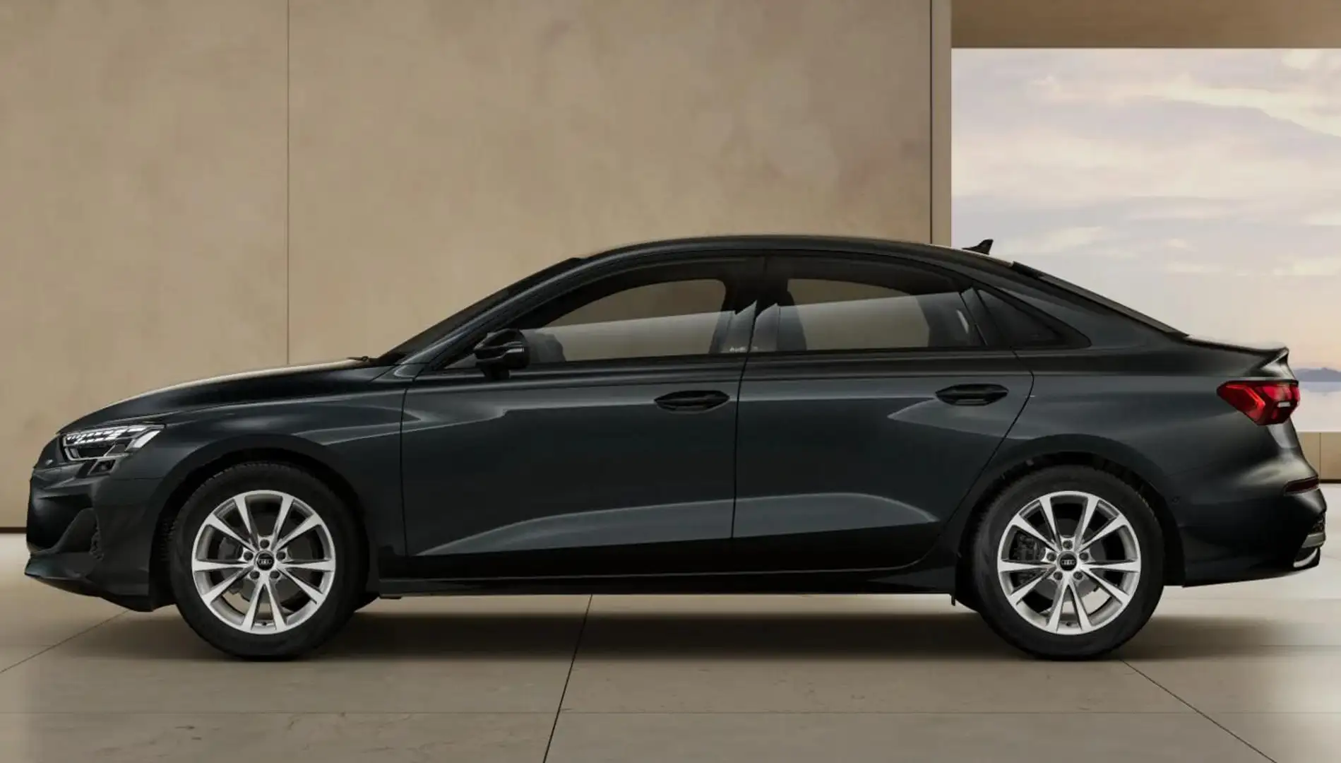 Audi A3 Lim S tronic Nav ACC Kam KlimaP LED SportS 110 ... Grau - 2