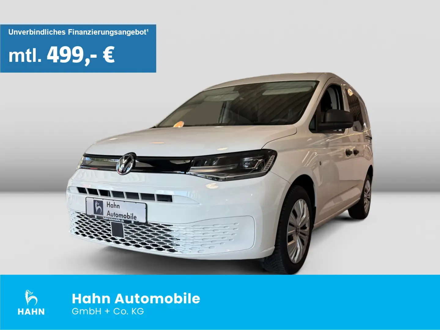 Volkswagen Caddy Flexible 5-Sitze 75kW TDI Rücksitzb klappb Weiß - 1
