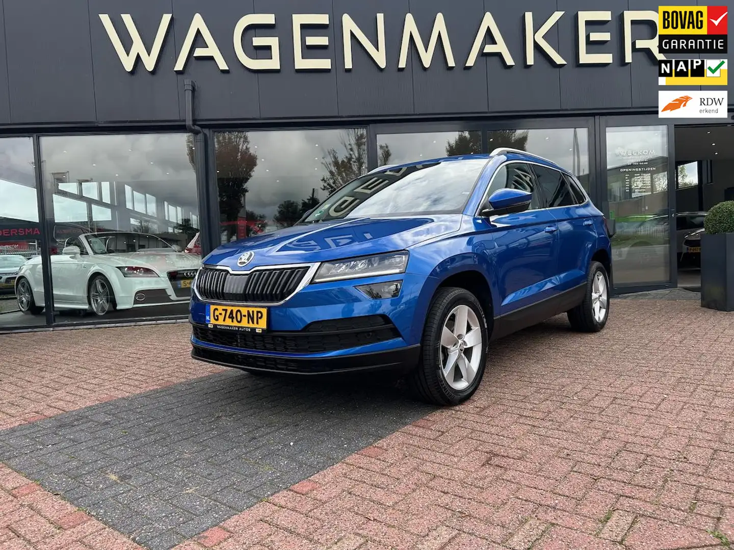 Skoda Karoq 1.5 TSI ACT Business Edition ACC|NAV|CAM|DealerOH Blau - 1