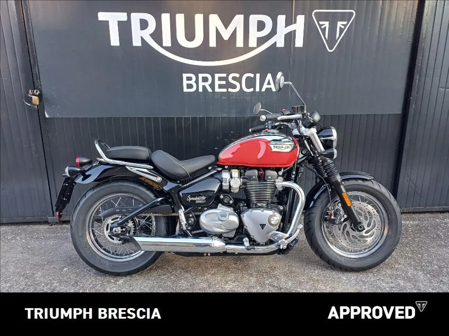 Triumph Speedmaster Chrome Edition Rouge - 1