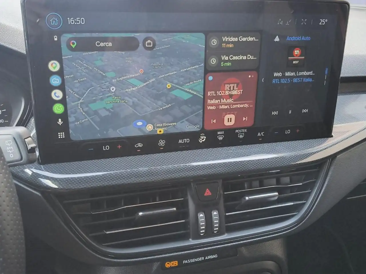 Ford Focus 1.0 EcoBoost Hybrid 125 CV ST-Line Tetto apribile, миниатюра 13