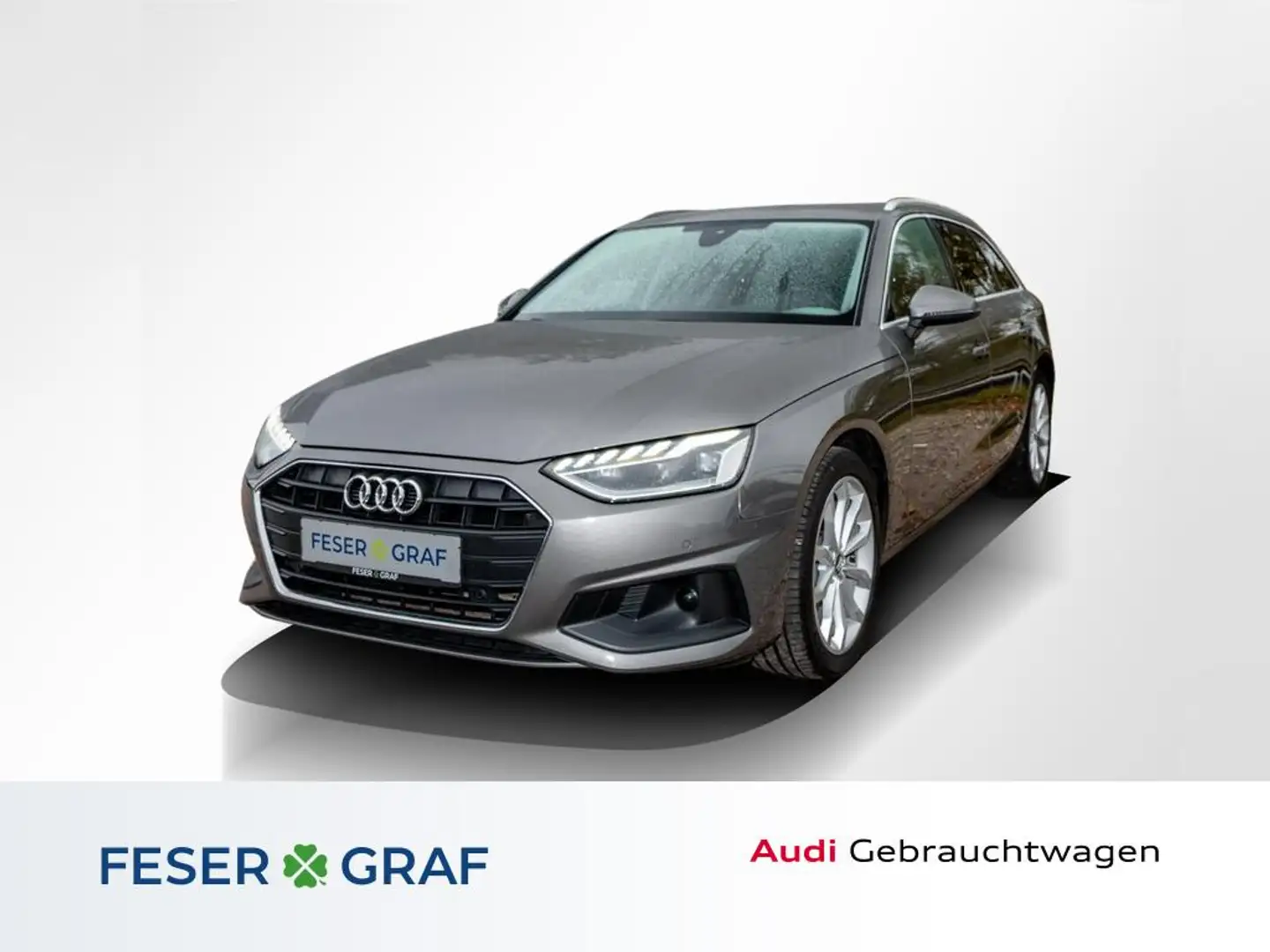 Audi A4 Avant 35 TFSI S tronic /LED/Kamera/Navi+ Grijs - 1