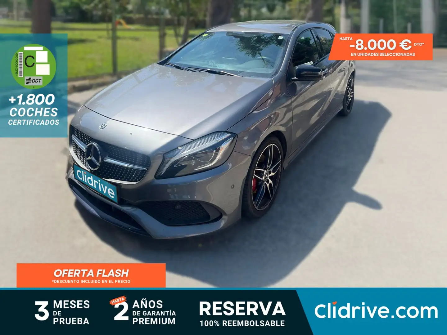 Mercedes-Benz A 200 Gris - 1