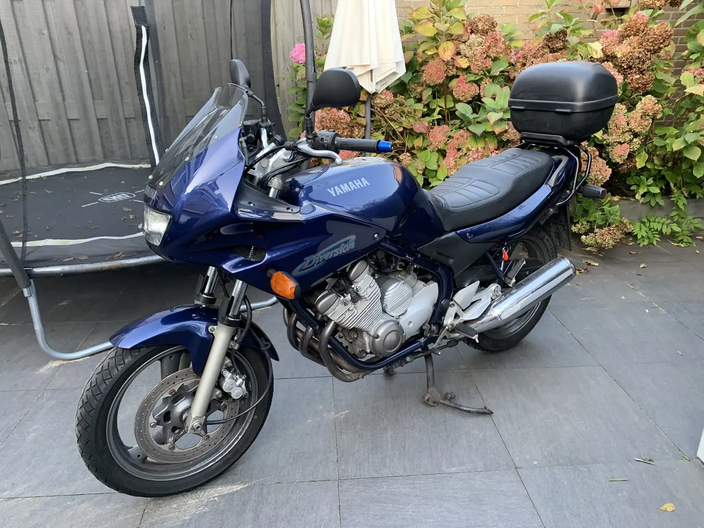 Yamaha XJ 600 XJ600S Diversion Niebieski - 1