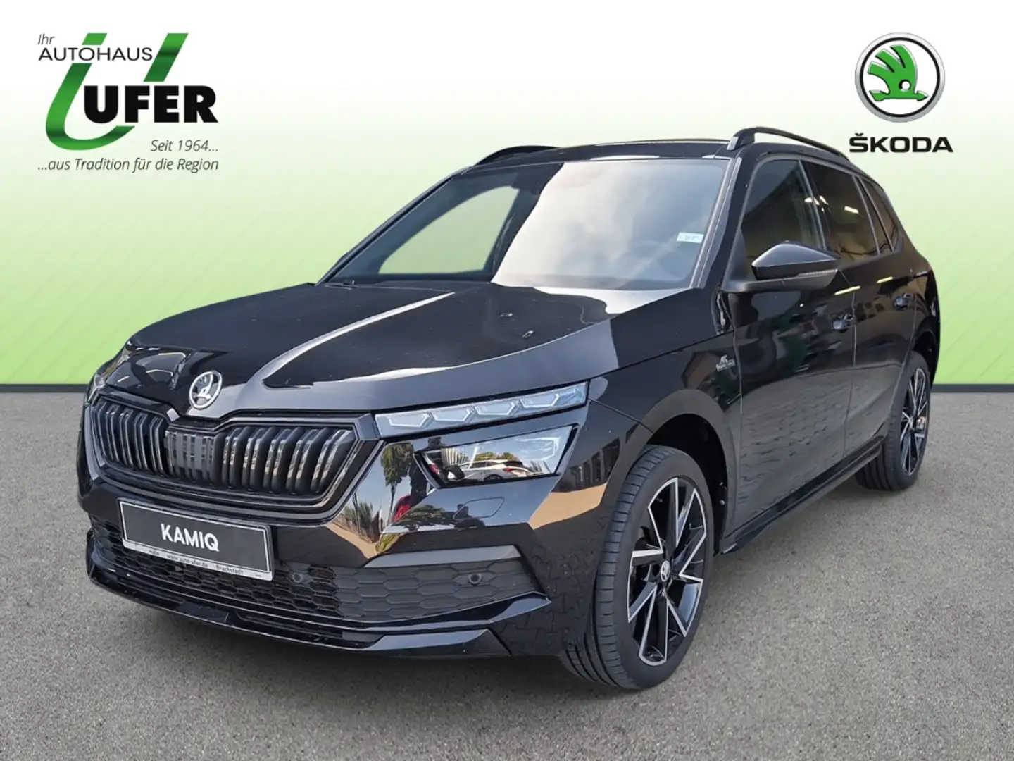 Skoda Kamiq Monte Carlo 1.5 TSI ACC NAVI KESSY Schwarz - 1