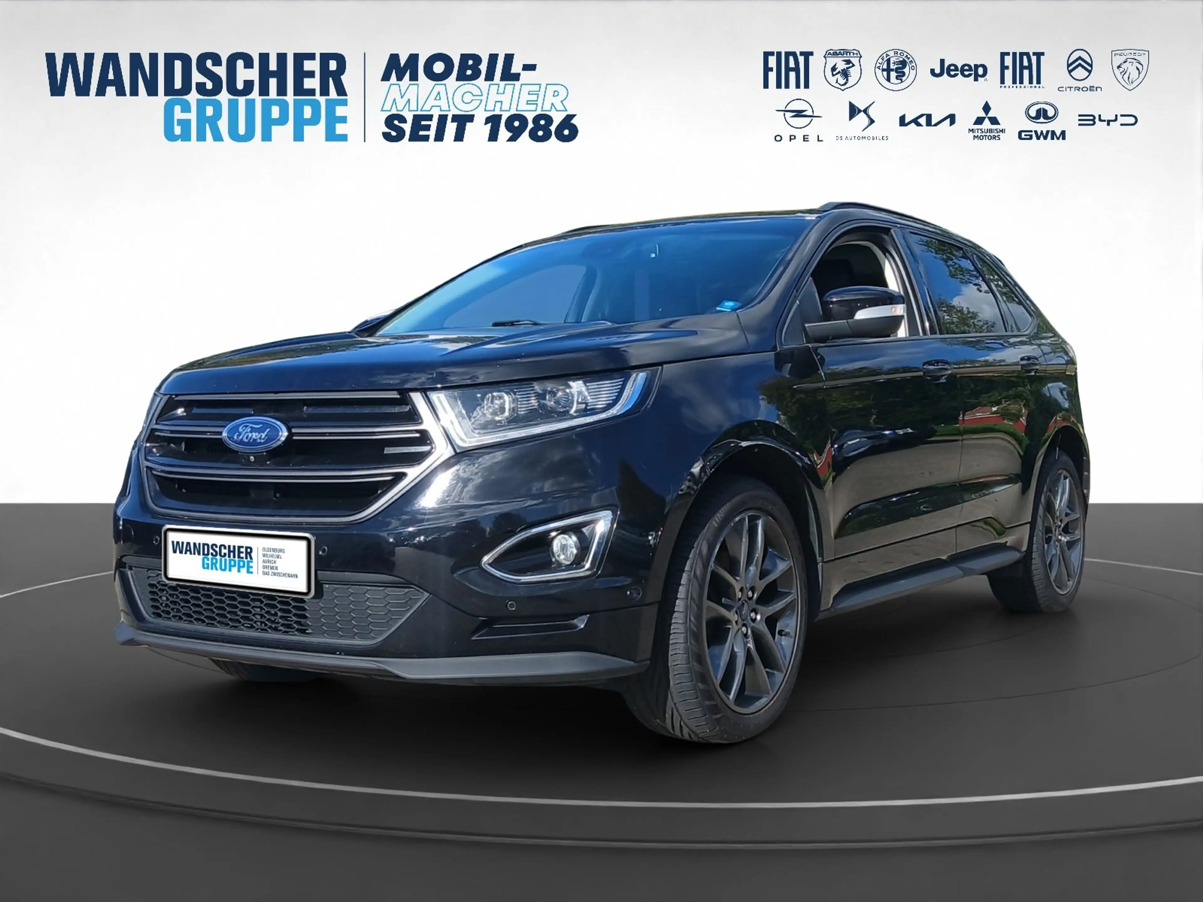Ford Edge TDCi Bi-Turbo 2.0 AWD 360+Kam.+KeyLess+LED