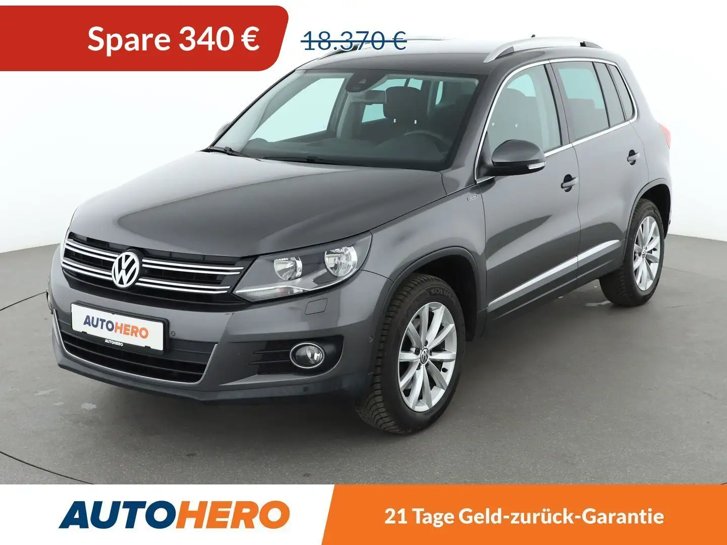 Volkswagen Tiguan 2.0 TDI Lounge Sport & Style 4Motion BM Aut.*NAVI* Grey - 1