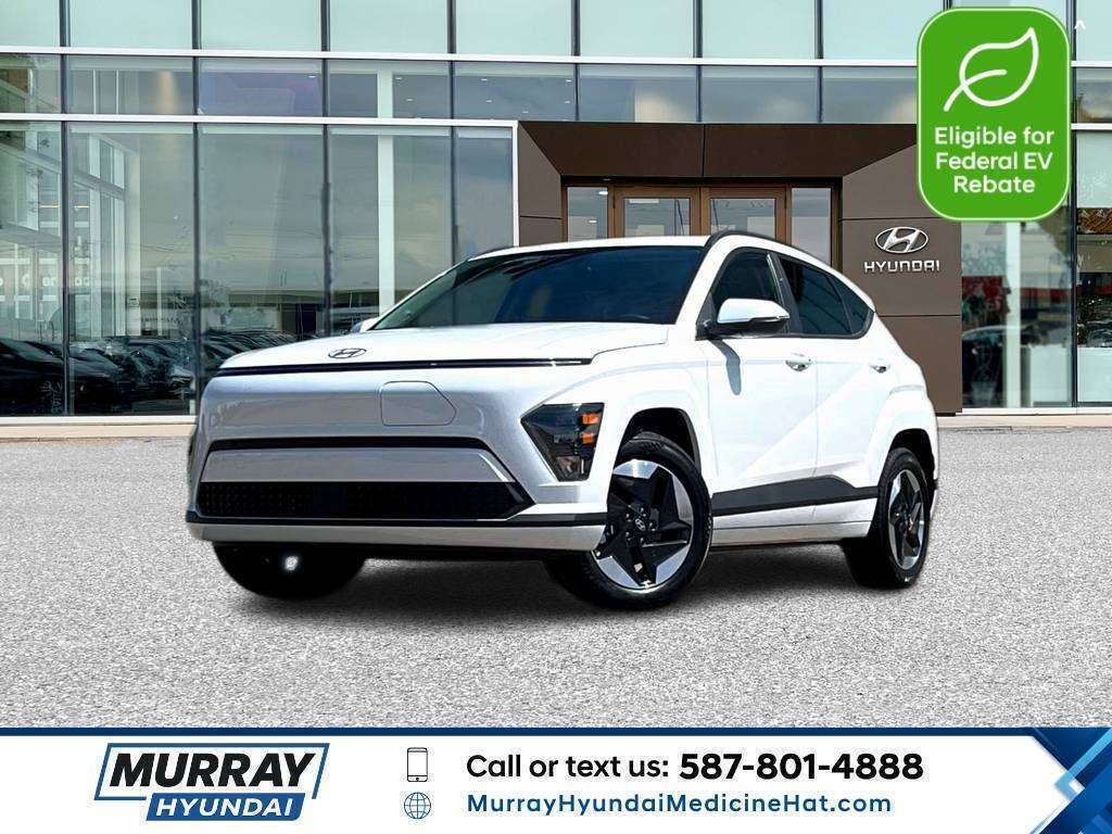 Atlas White 2026 Hyundai Kona Electric SUV / Crossover  Automatic