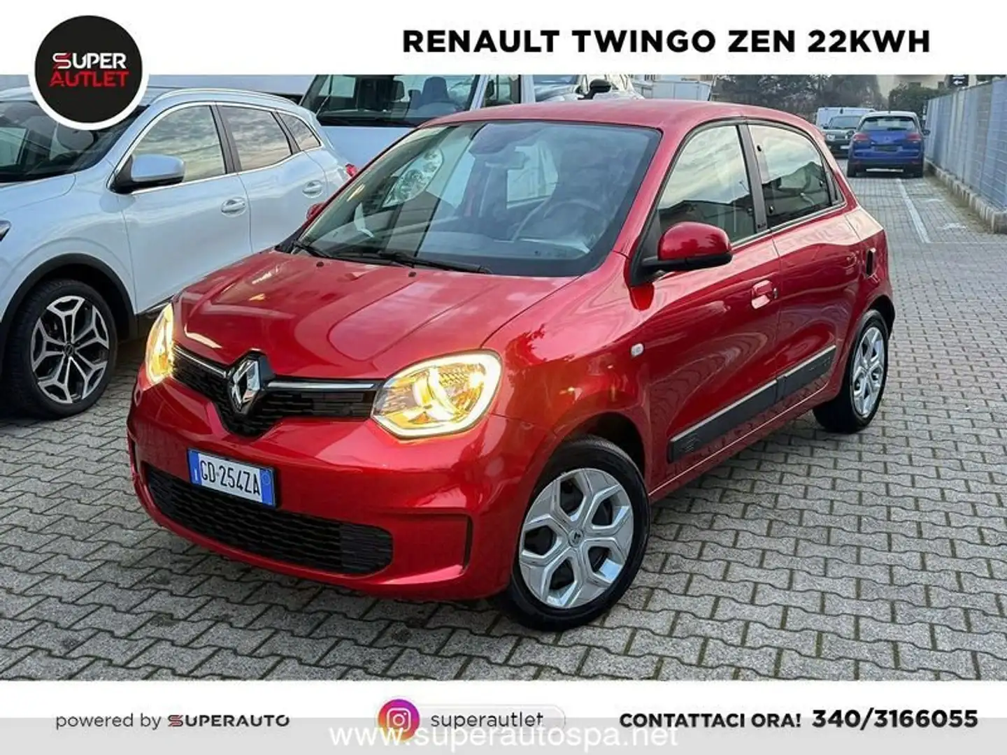 Renault Twingo Twingo 22 kWh Zen Czerwony - 1