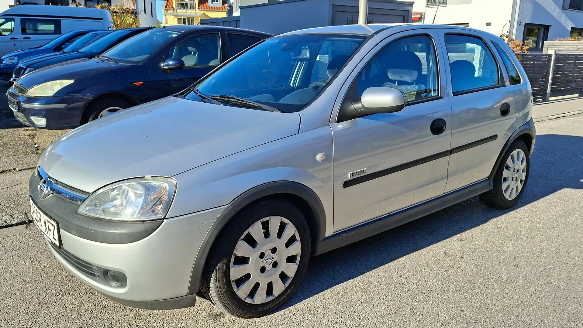 Opel Corsa Corsa 1,4i Elegance 5trg.Automatik KlimaTÜV7/27 Silber - 2