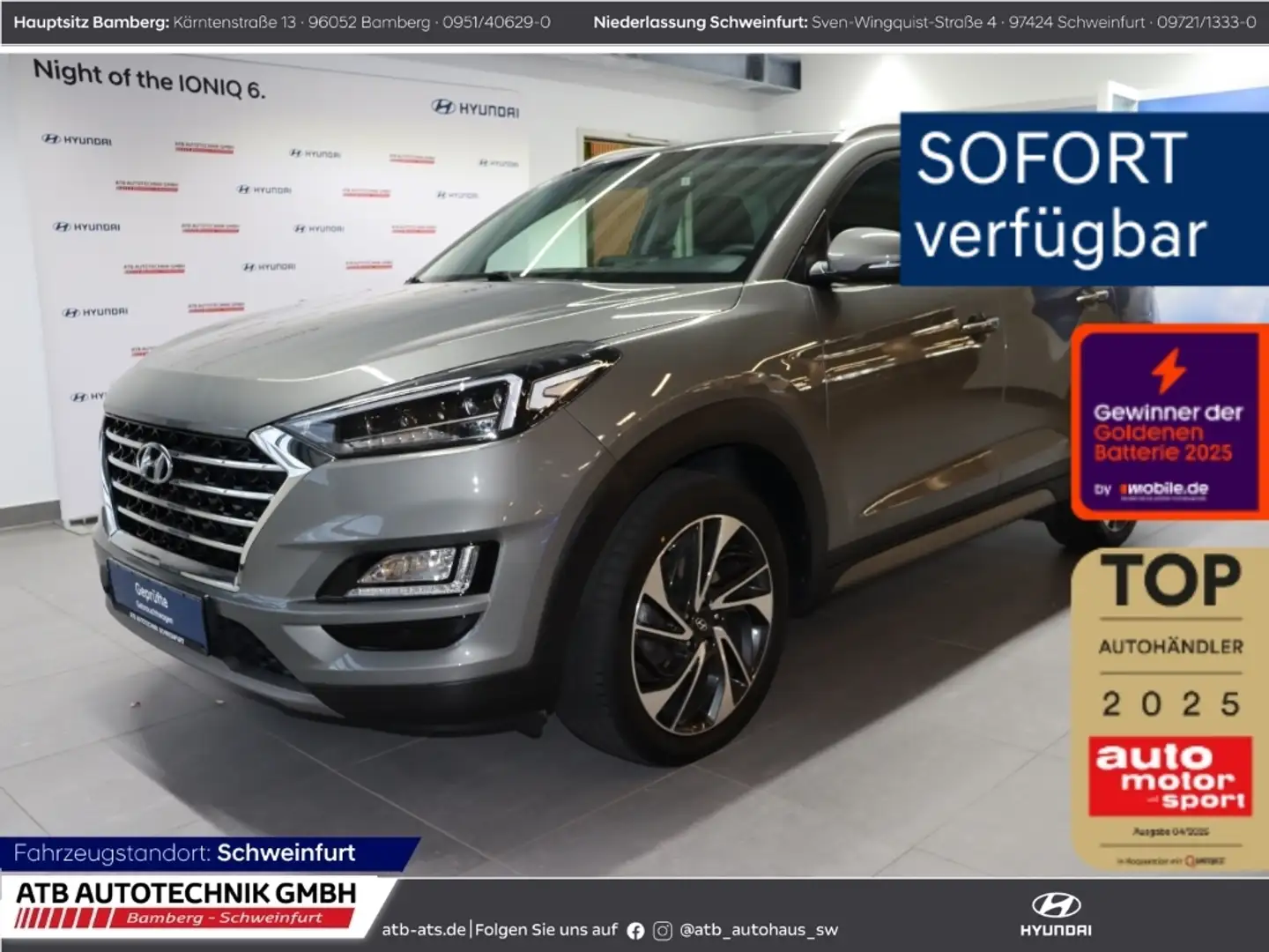 Hyundai TUCSON Advantage+ 1.6 GDi 2WD DCT Navi Soundsystem LED Grey - 1