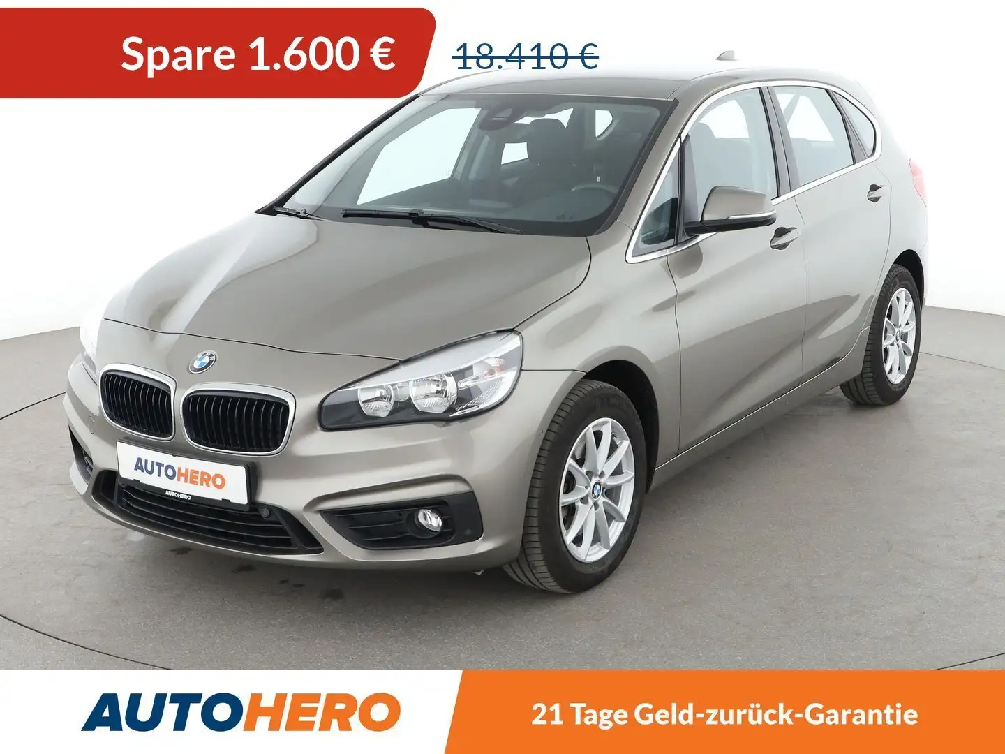 BMW 220 220i Active Tourer Advantage *NAVI*TEMPO*PDC*SHZ* Grau - 1
