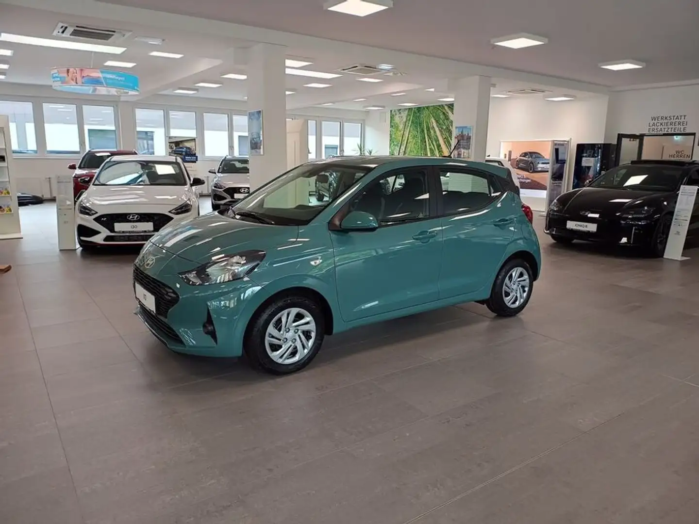 Hyundai i10 GO! 1,0 MPI *Navi*Klima*SHZ*RFK* Grün - 2