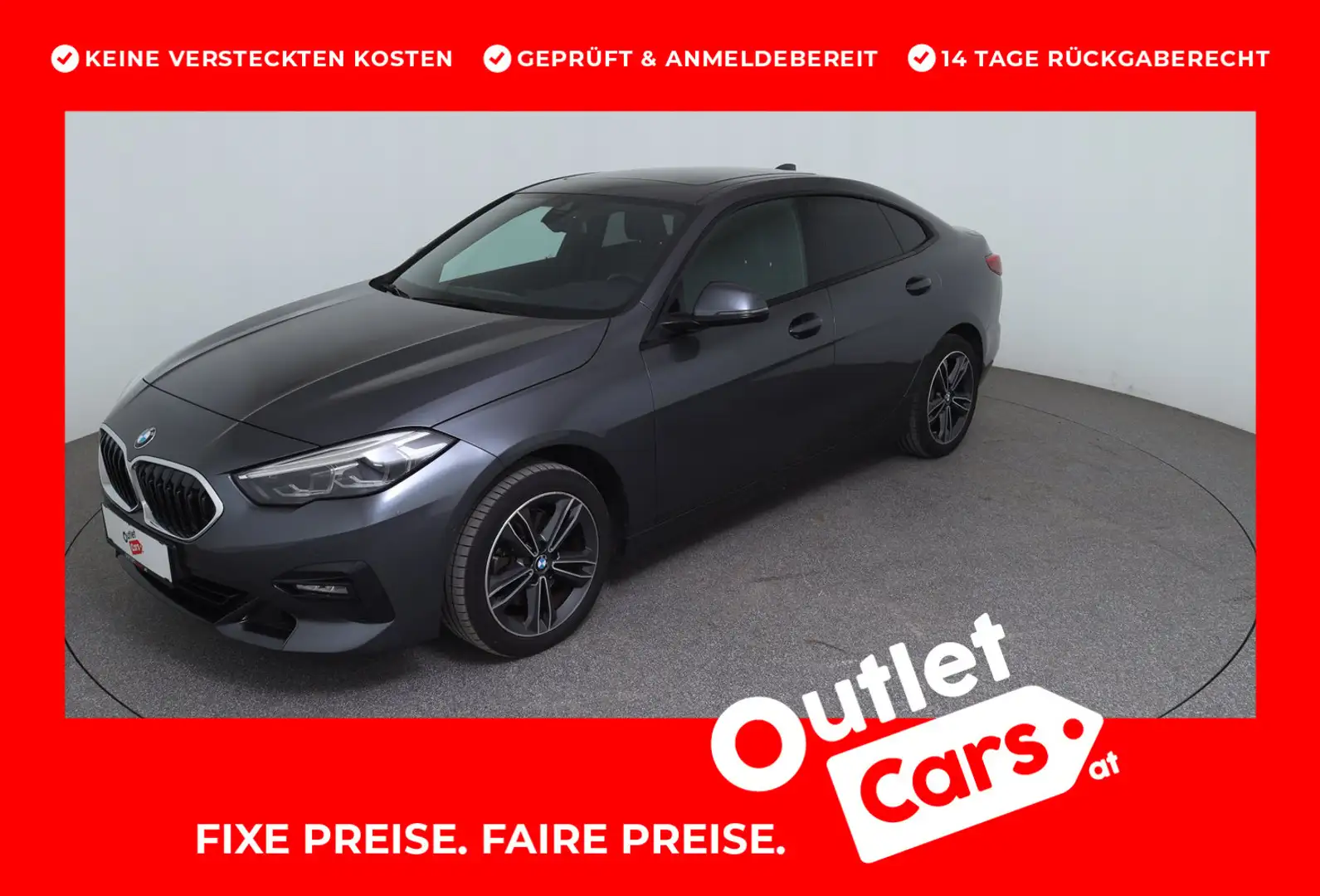 BMW 218 BMW 218i Gran Coupe Gris - 1
