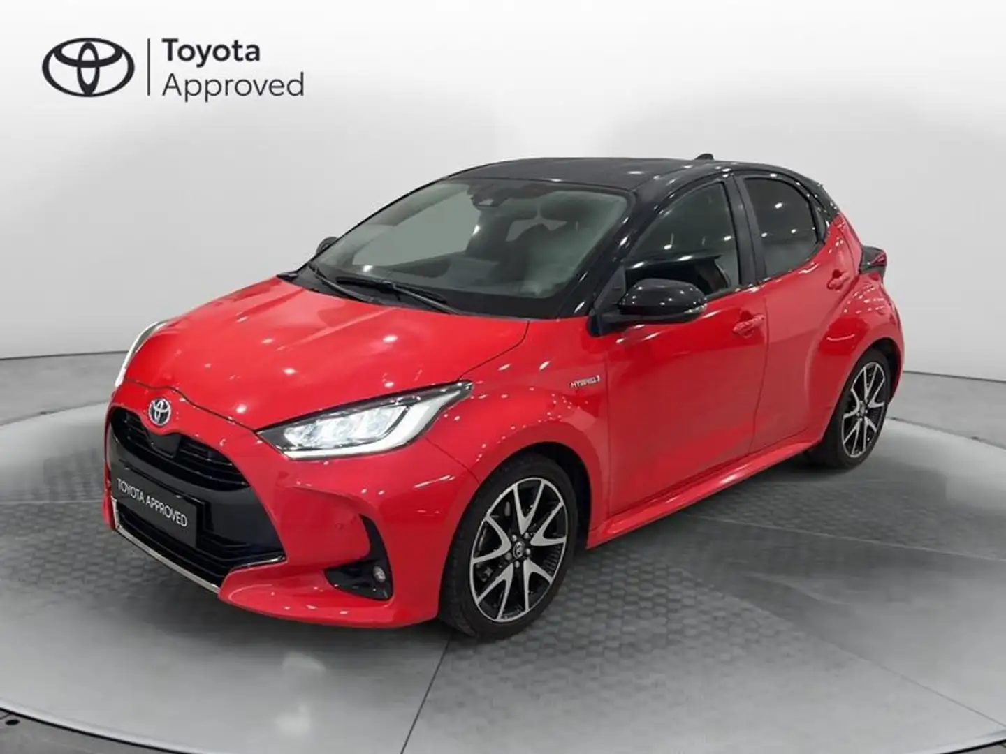 Toyota Yaris 1.5 Hybrid 5 porte Premiere Orange - 1