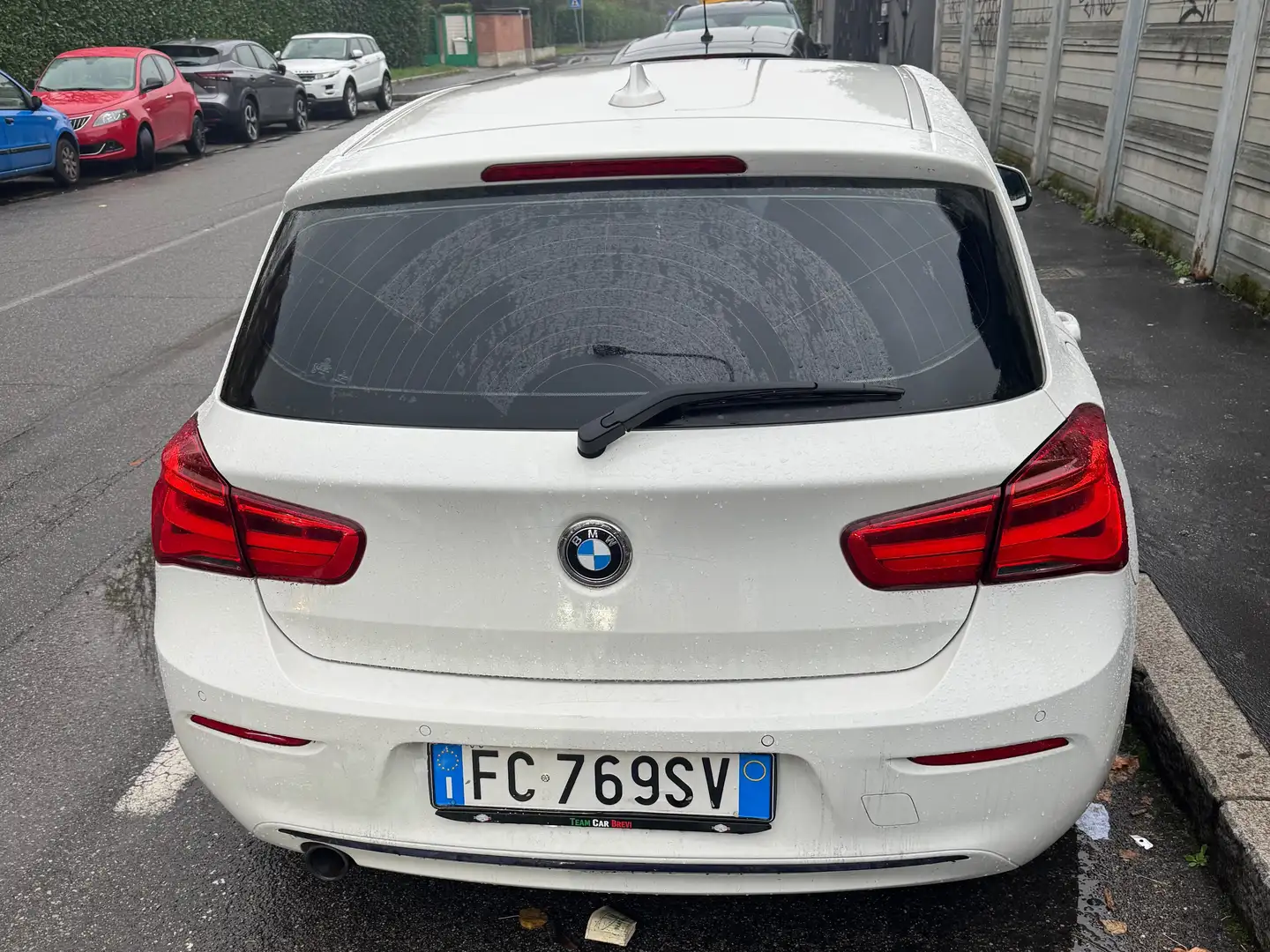 BMW 116 Serie 1 F/20-21 2015 116d Advantage 5p auto Bianco - 2