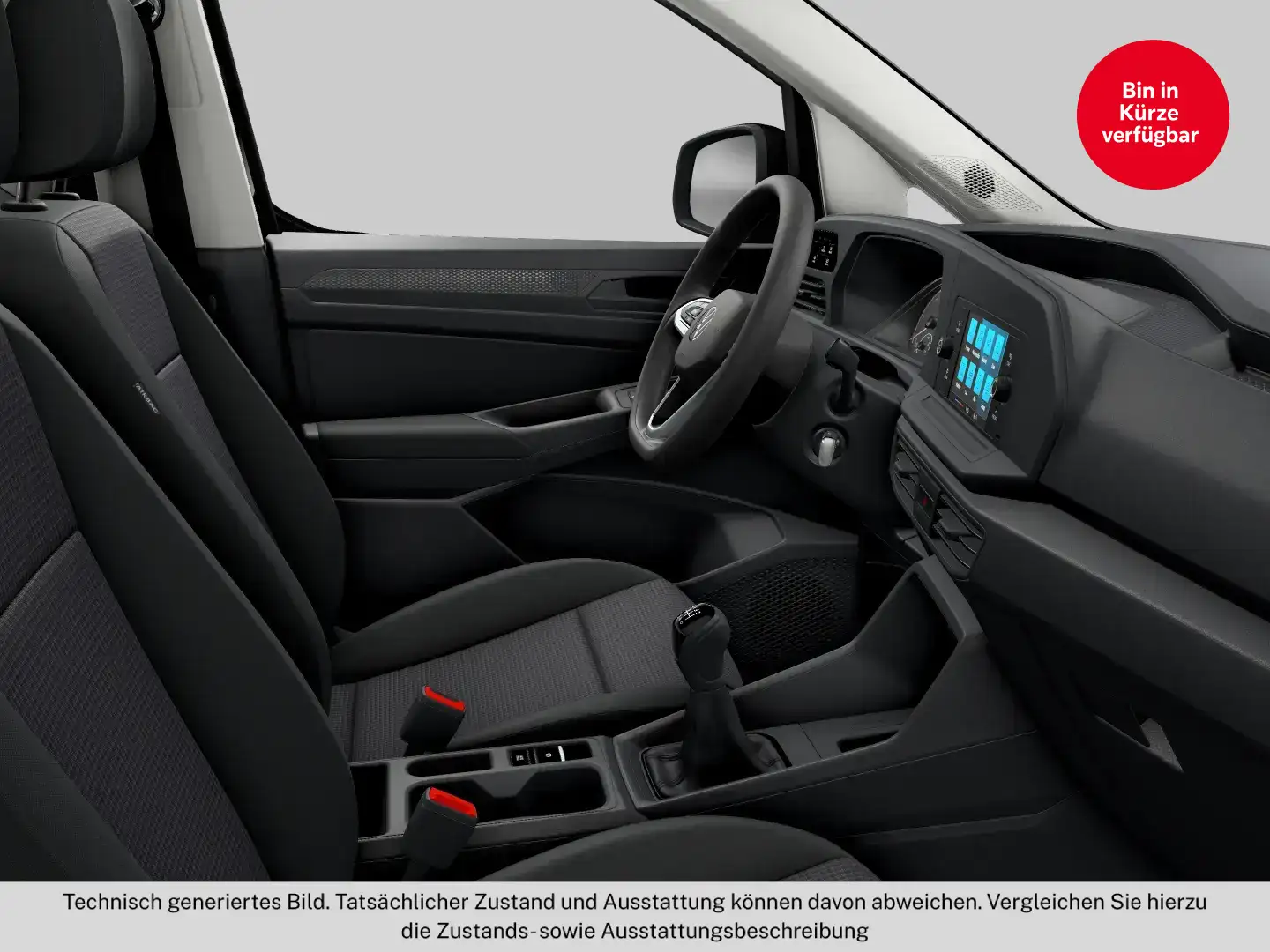 Volkswagen Caddy TDI Schwarz - 2