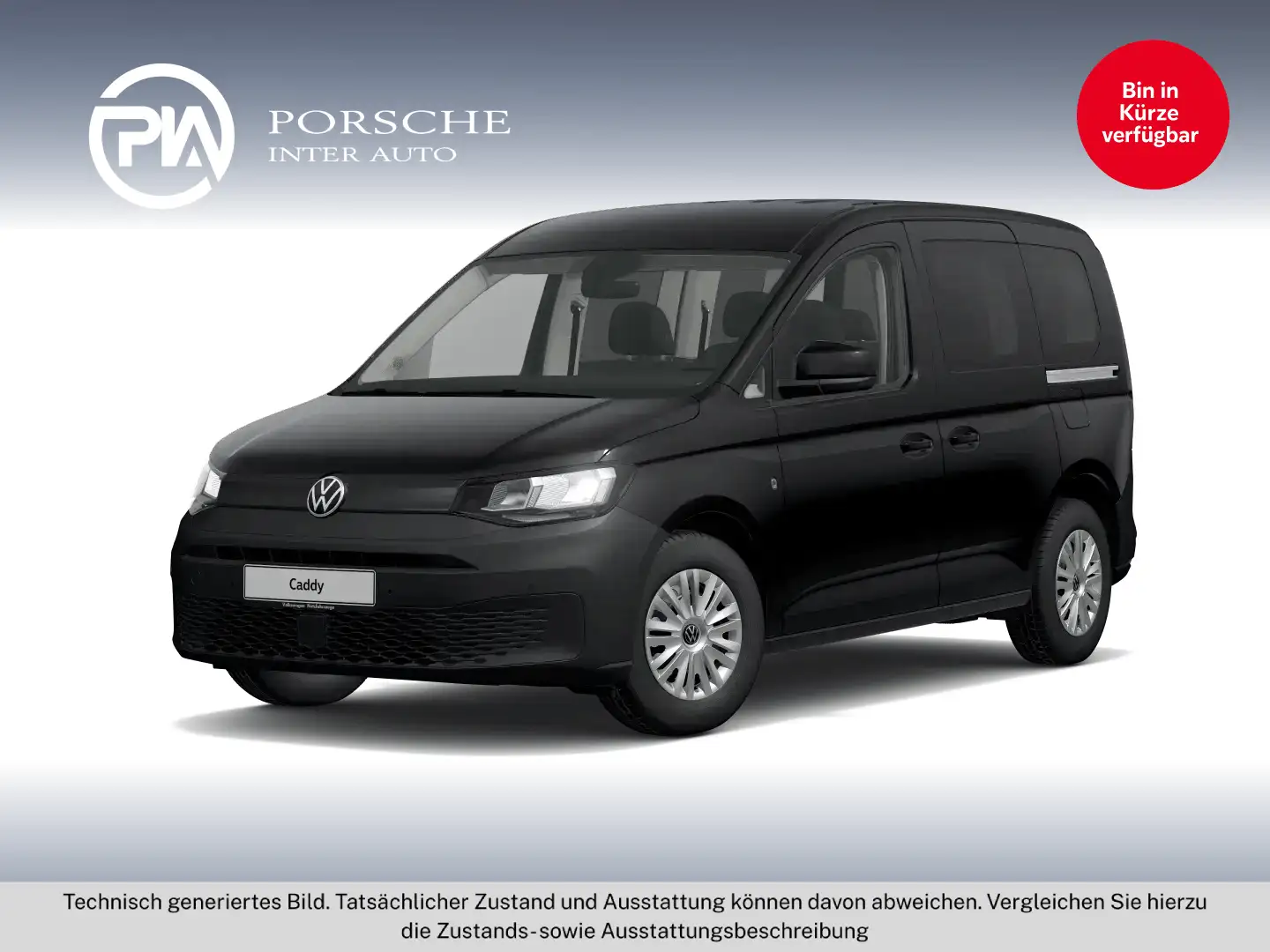 Volkswagen Caddy TDI Schwarz - 1