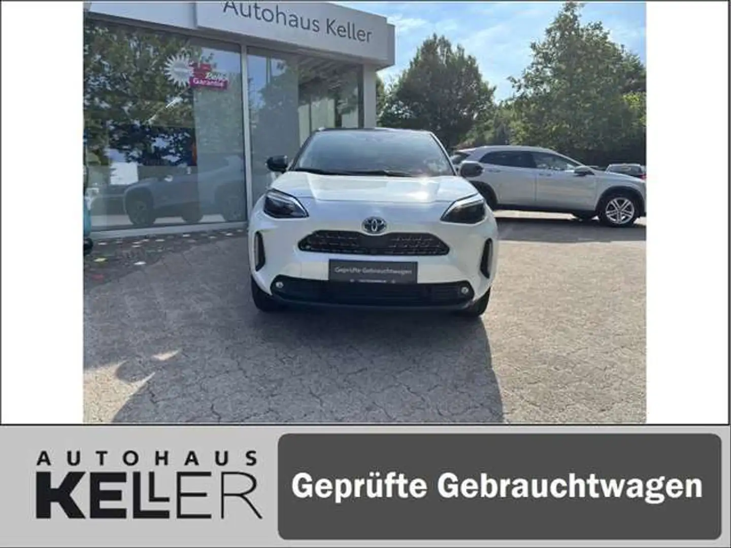 Toyota Yaris Cross Hybrid 1.5 VVT-i Elegant, AHK abnehmbar Weiß - 2
