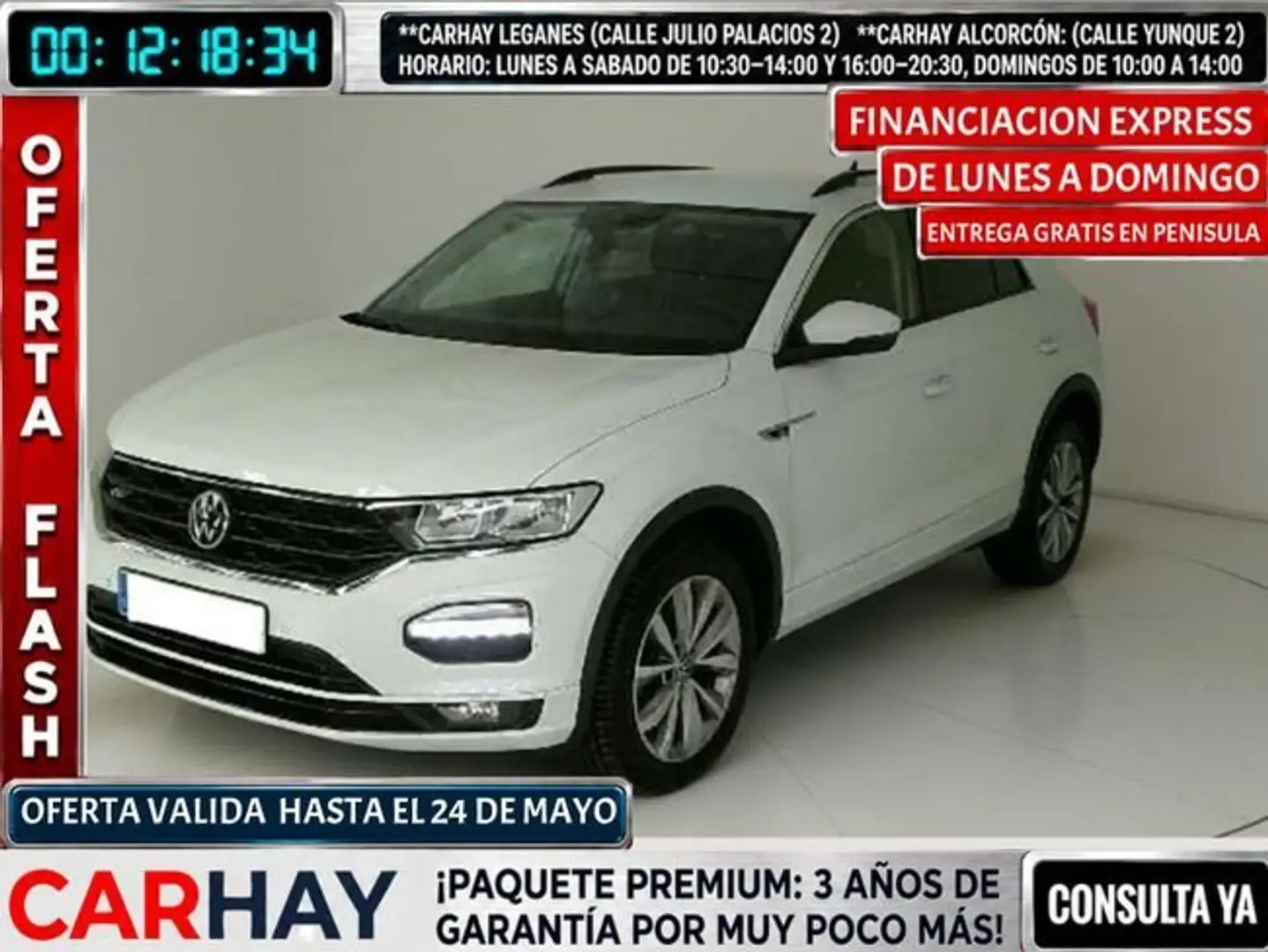 Volkswagen T-Roc 2.0TDI Advance R-Line Blanco - 1