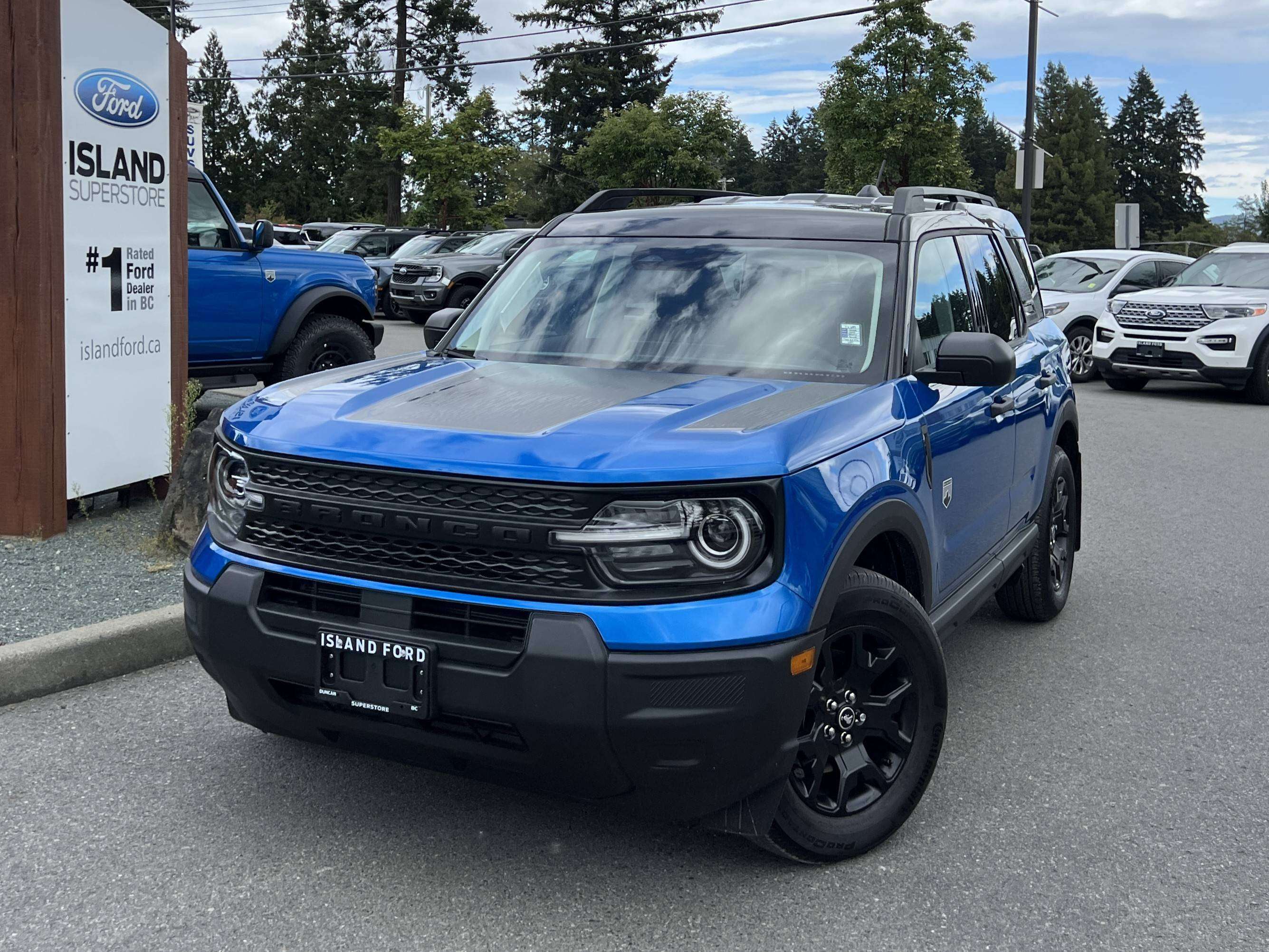 Blue 2026 Ford Bronco Sport SUV / Crossover All-Wheel Drive 8-Speed Automatic