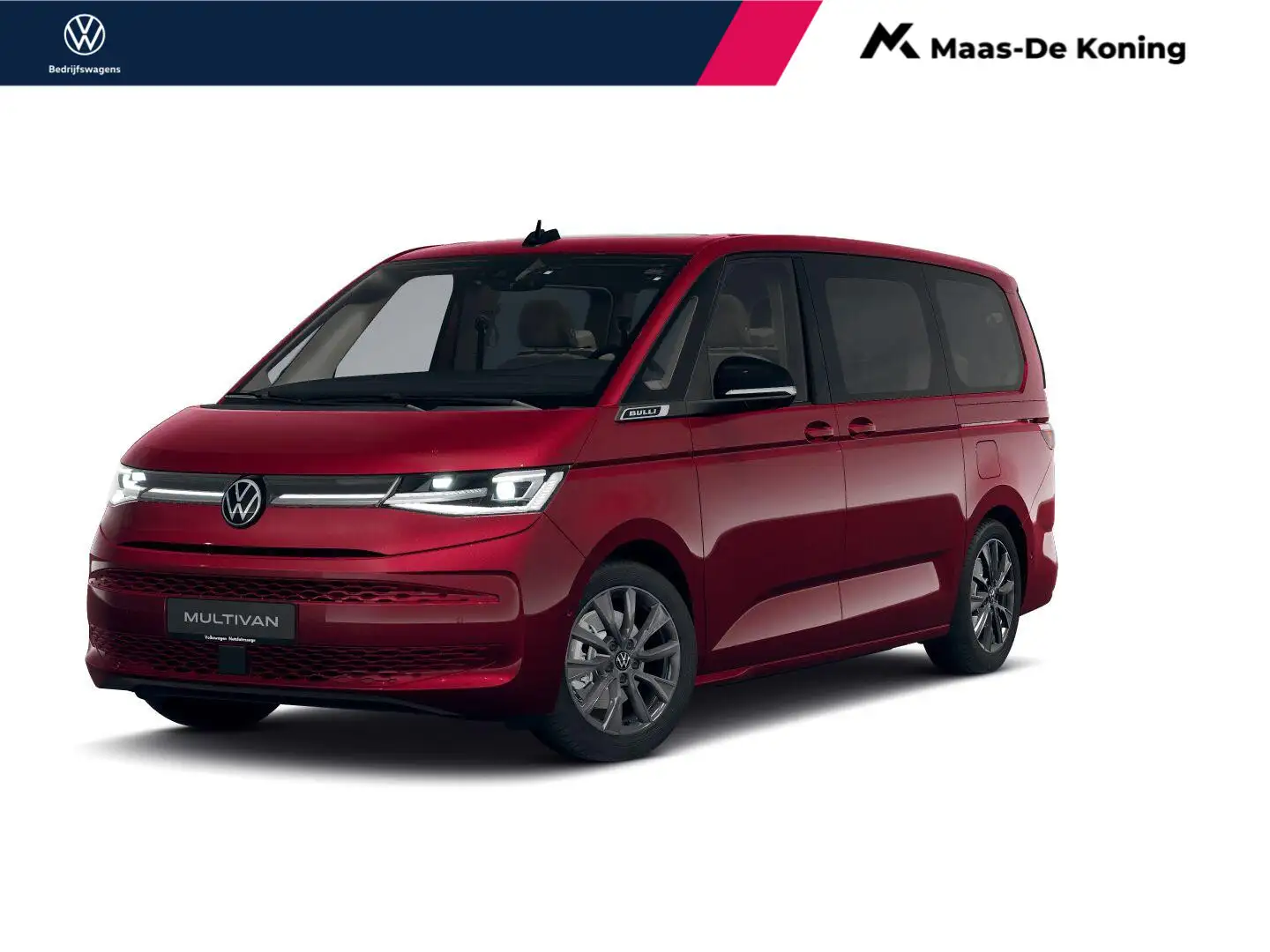 Volkswagen Bedrijfswagens 1.5 eHybrid DSG 4Motion Bulli Edito Rood - 1
