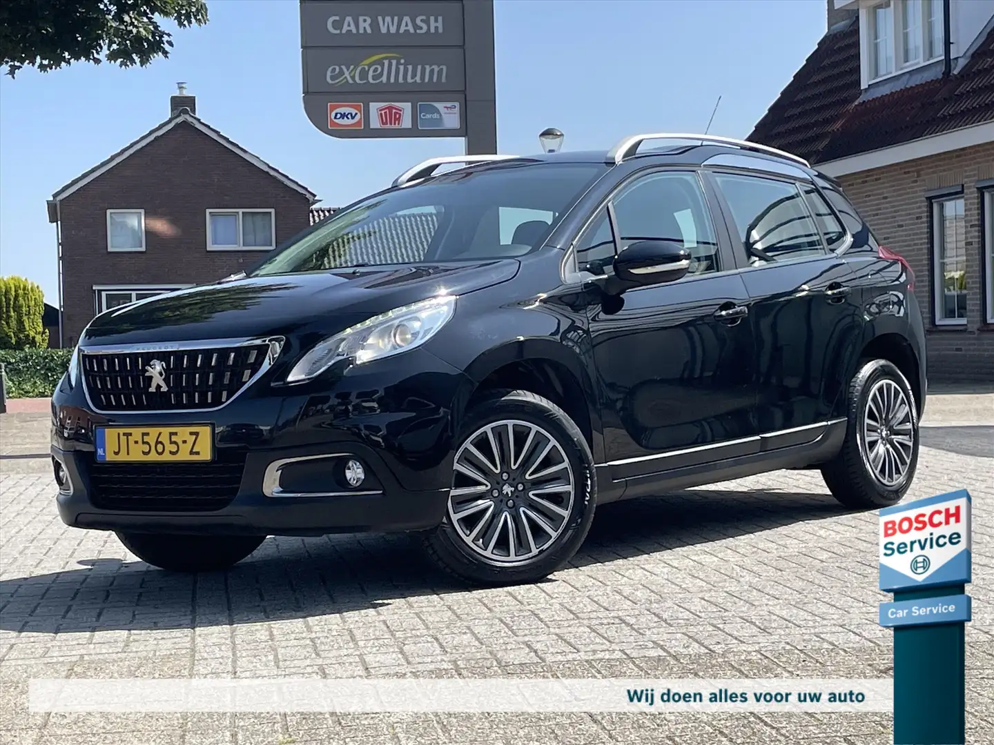Peugeot 2008 1.2 PureTech / Org NL / Trekhaak / Navi / Clima / Schwarz - 1