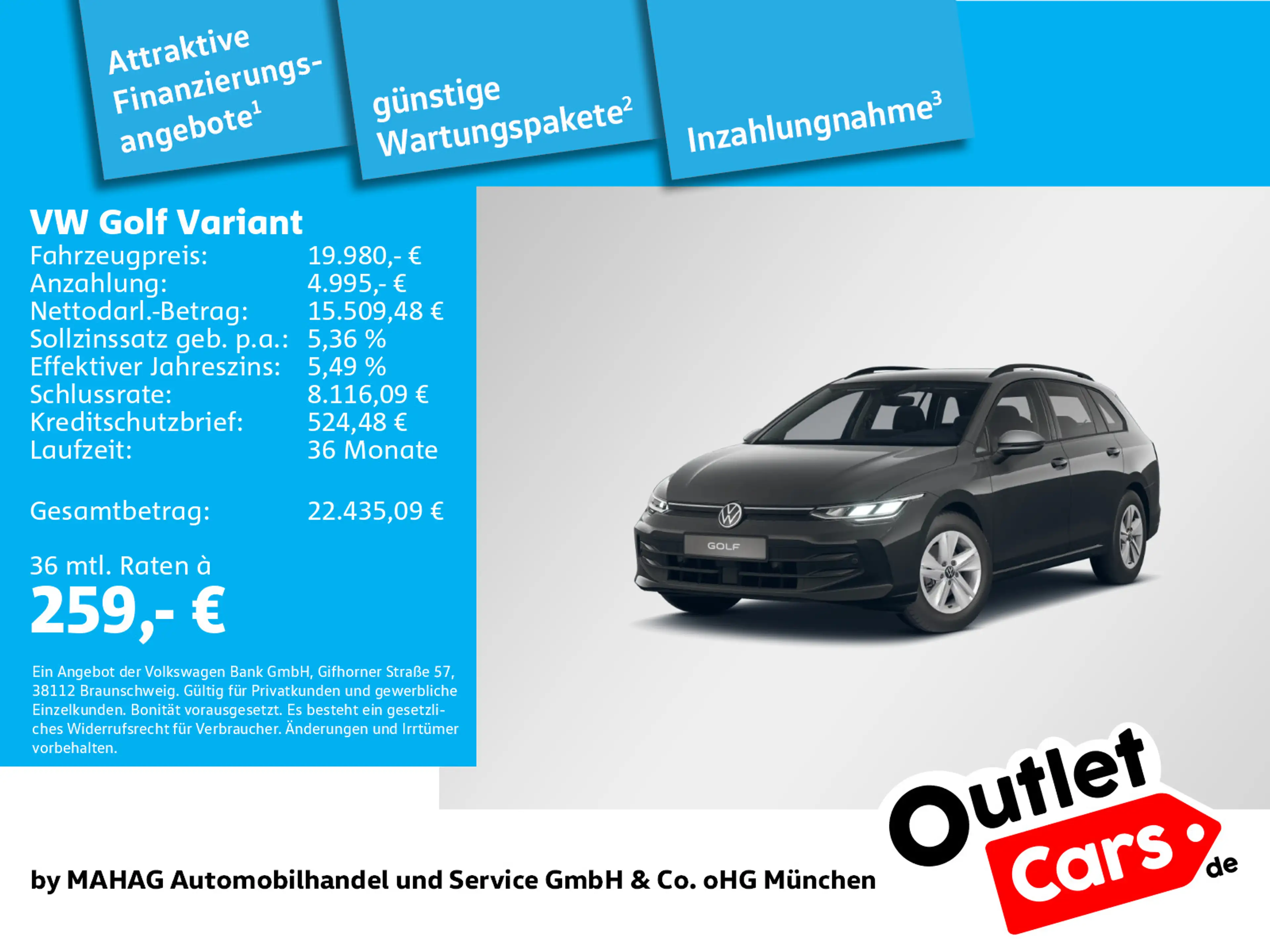 Volkswagen Golf Variant Golf VIII Variant Life 1.5 TSI LED Navi AHK Park — photo 2